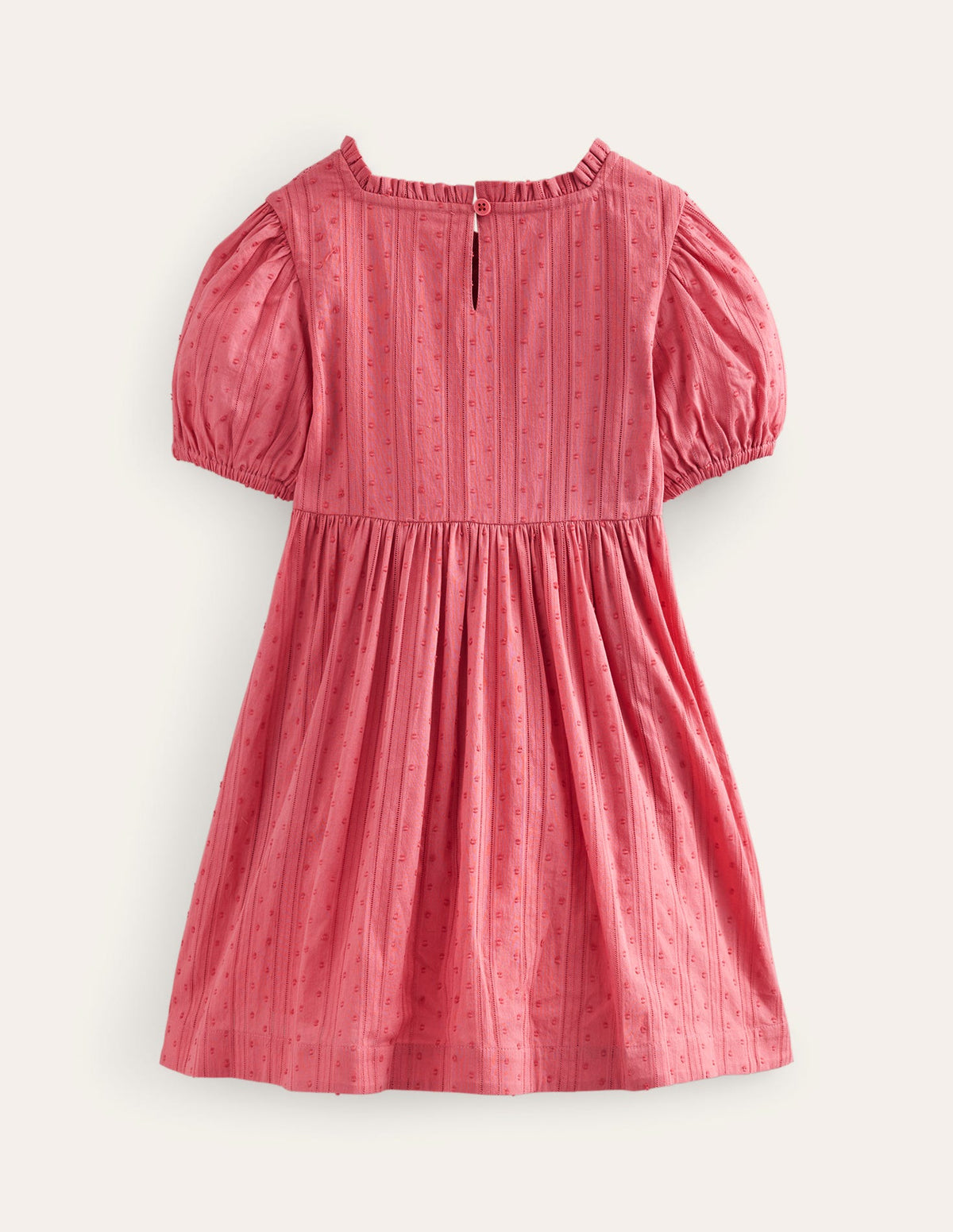 Embroidered Lace Dress-Blush Pink - Image 2