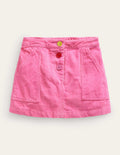 A-Line Mini Skirt-Mid Pink