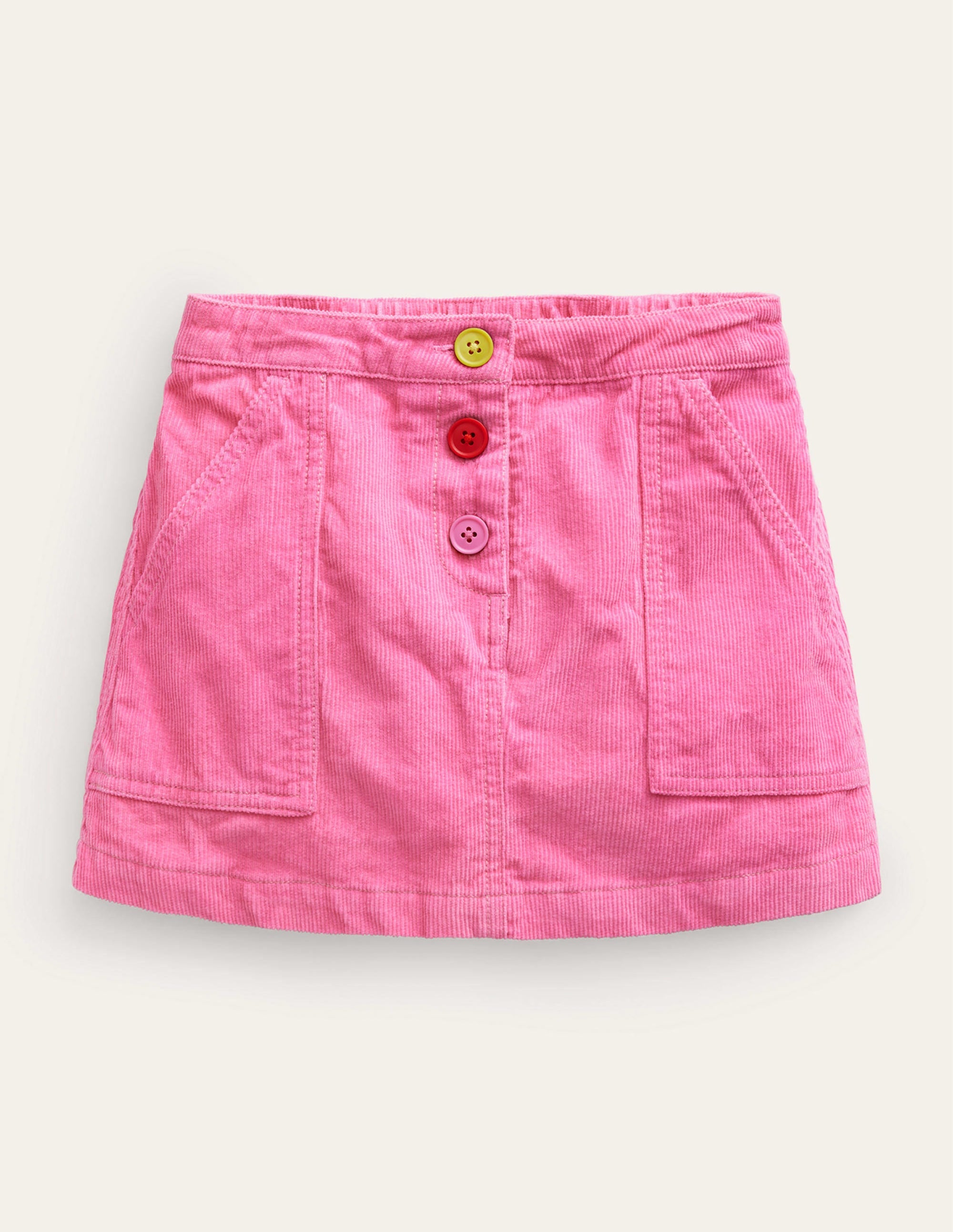 A-Line Mini Skirt-Mid Pink - Image 1