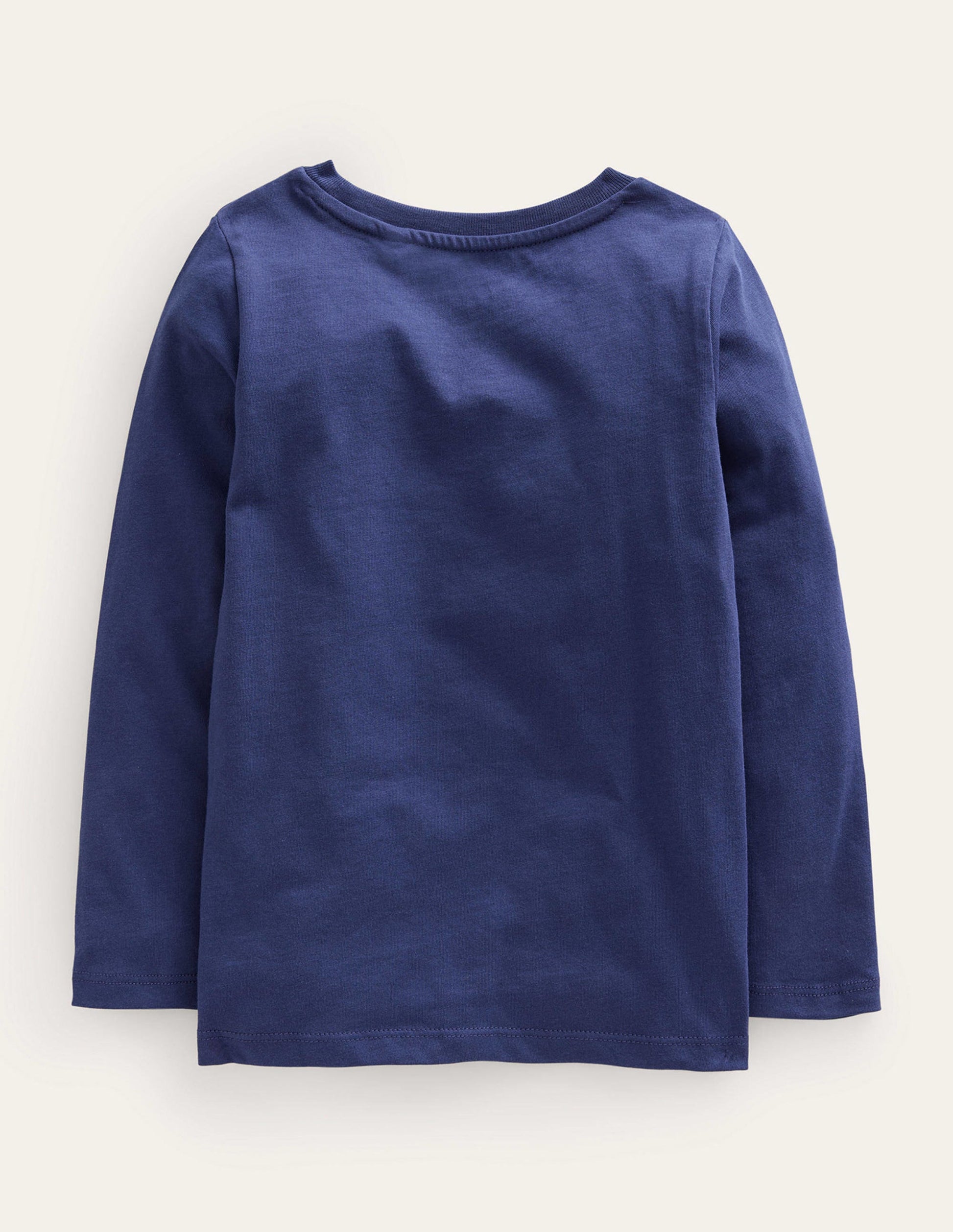 Metallic Logo T-shirt-College Navy Bunny-2