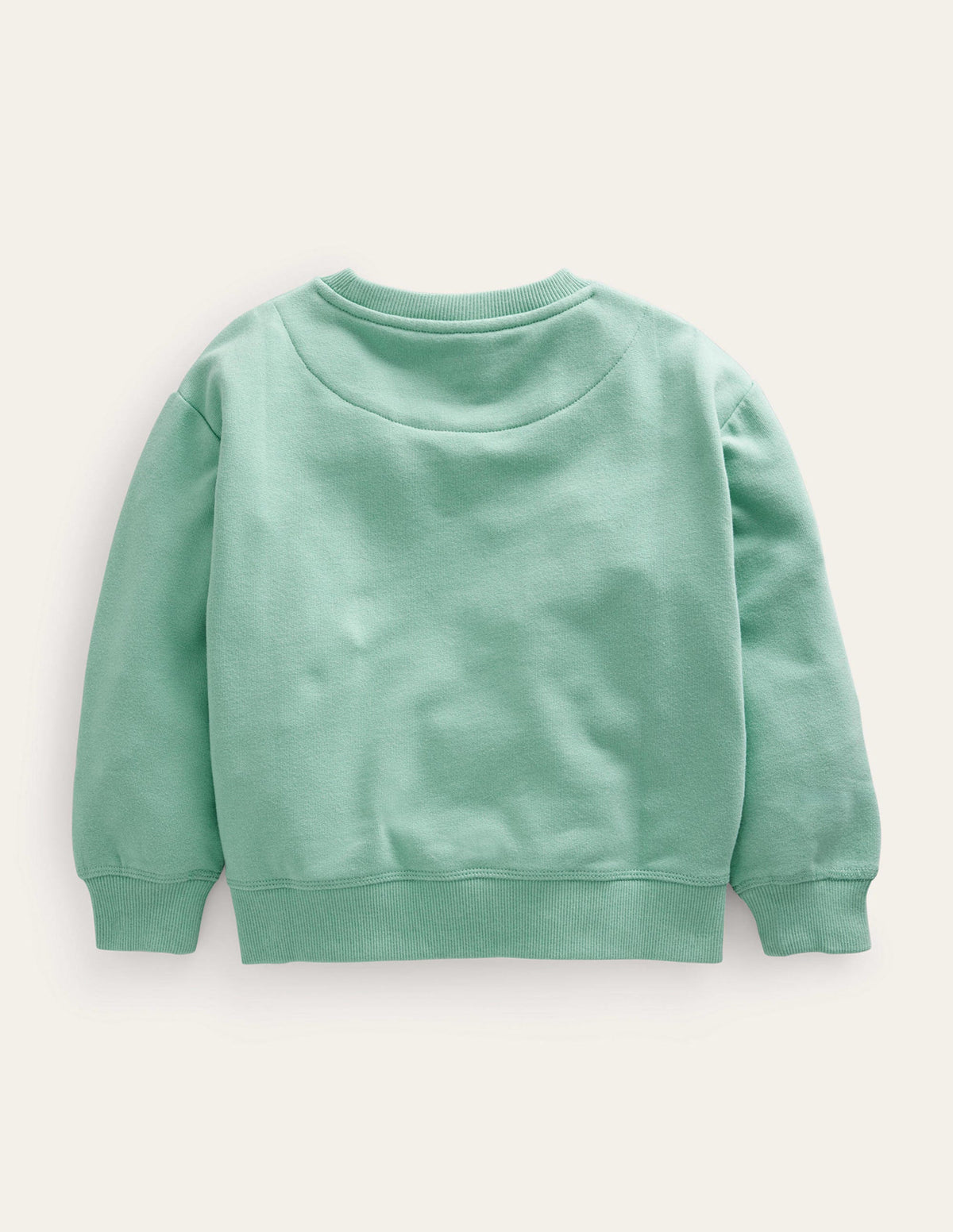 Relaxed Logo Sweatshirt-Opal Green-2