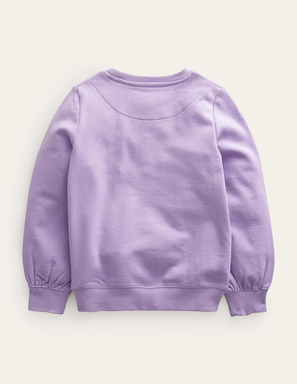 Logo Applique Sweatshirt-Misty Lavender Purple - Image 2