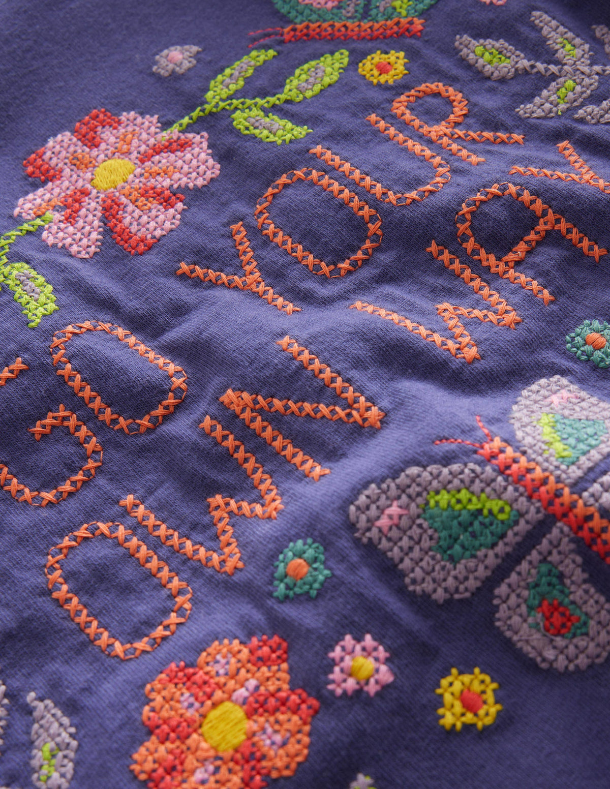 Embroidered T-Shirt-Soft Starboard - Image 3