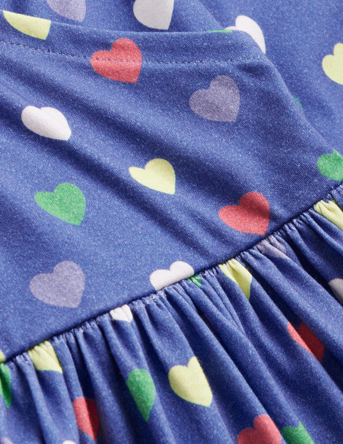Twirly Ballerina Dress-College Navy Hearts - Image 3