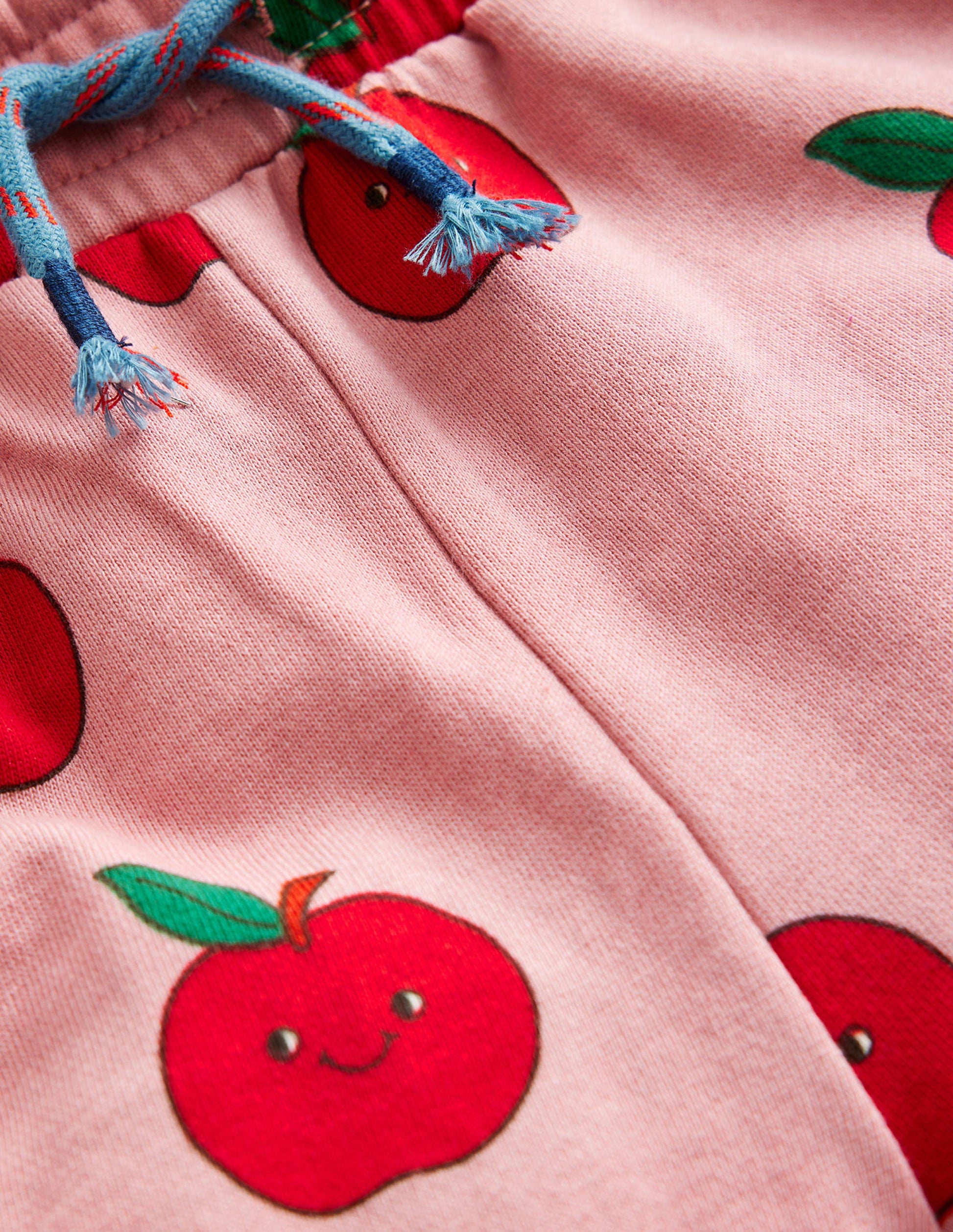 Printed Joggers-Almond Pink Apples-3