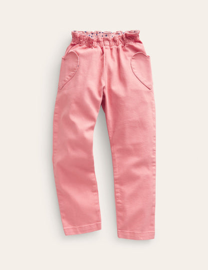 Pull-On Trousers-Slipper Pink-1