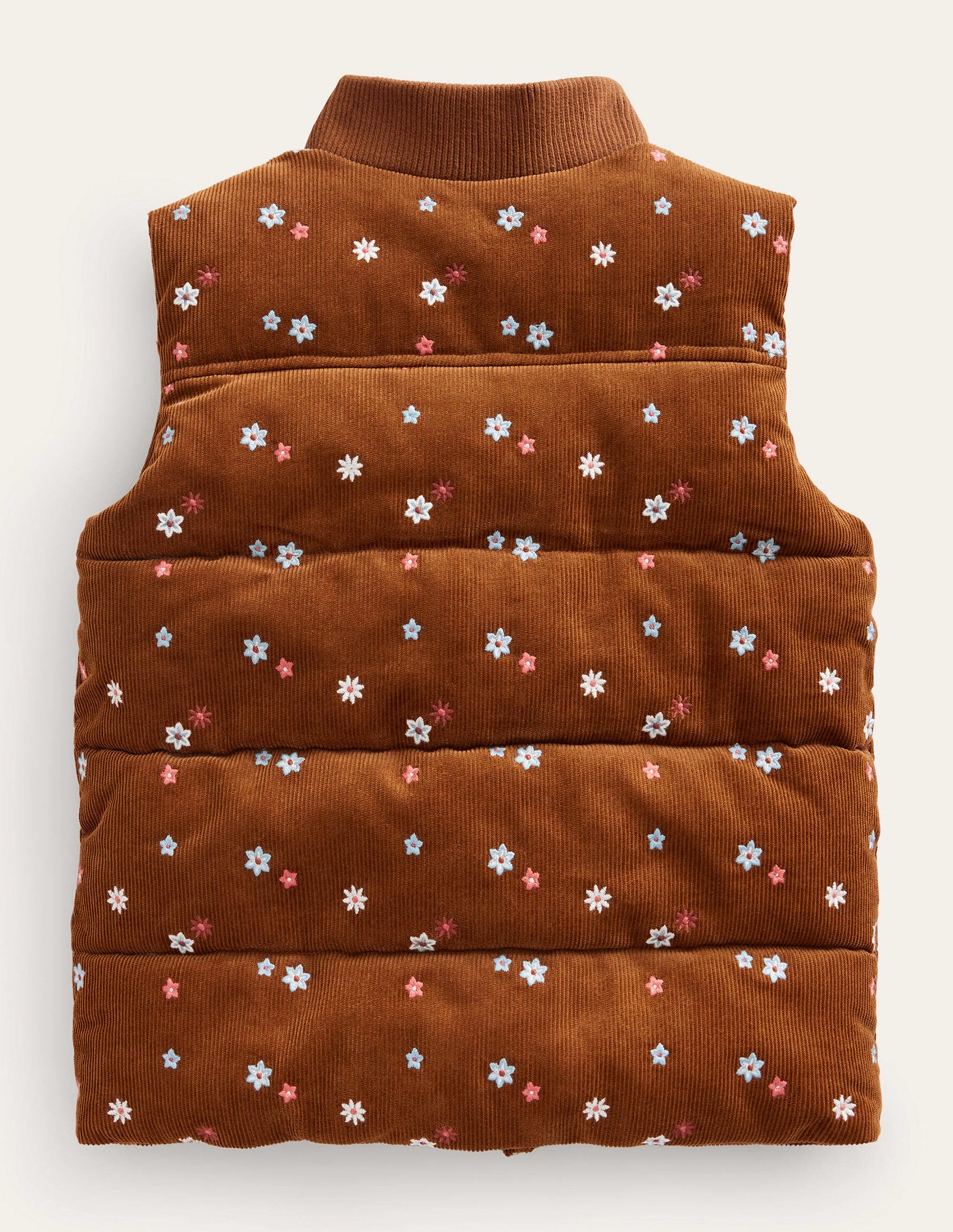Cord Gilet-Butterscotch Brown-2