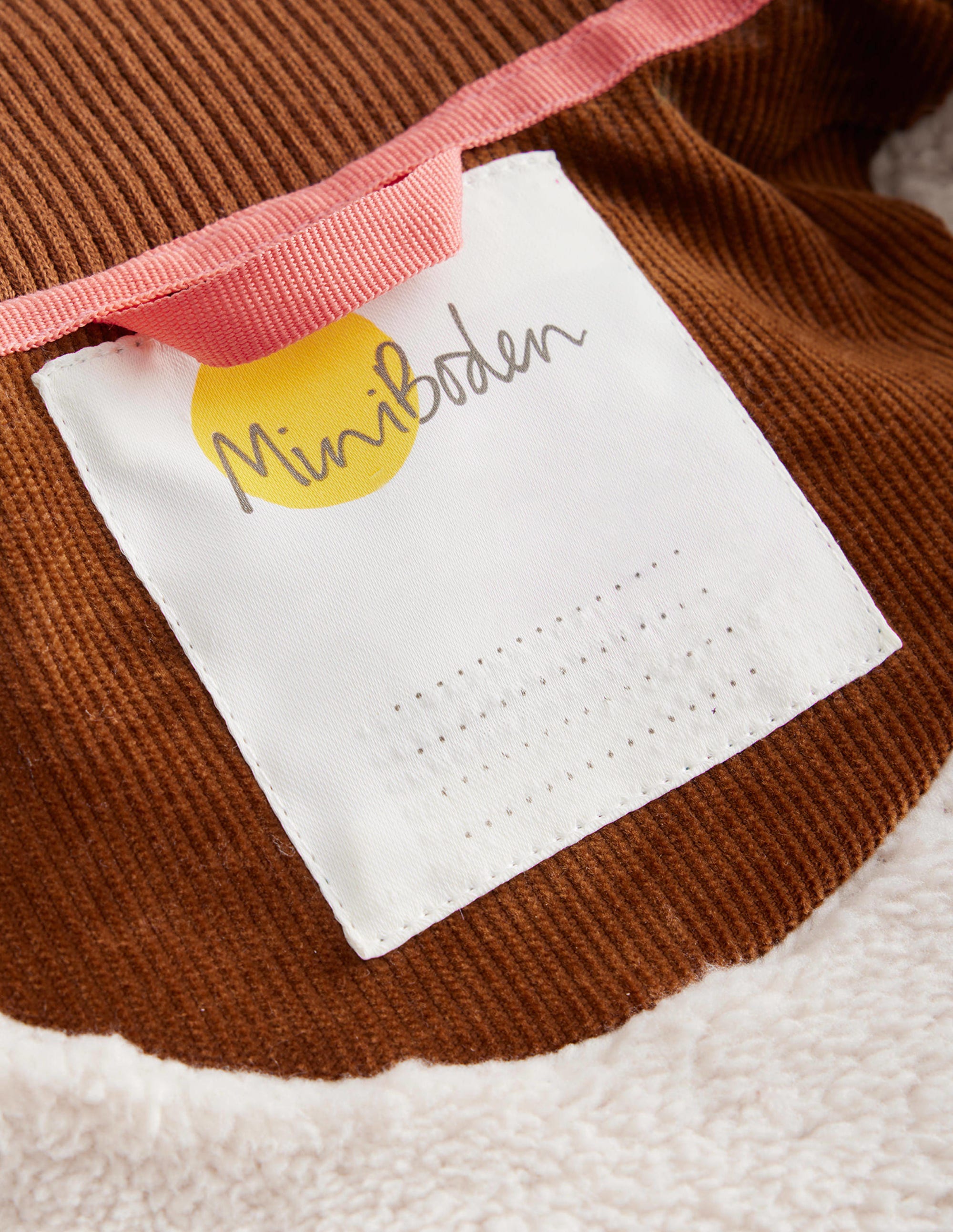 Cord Gilet-Butterscotch Brown - Image 4