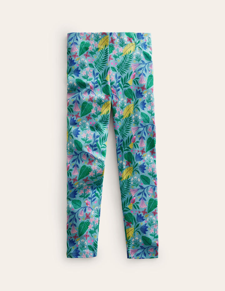 Fun Leggings-Multi Parrot