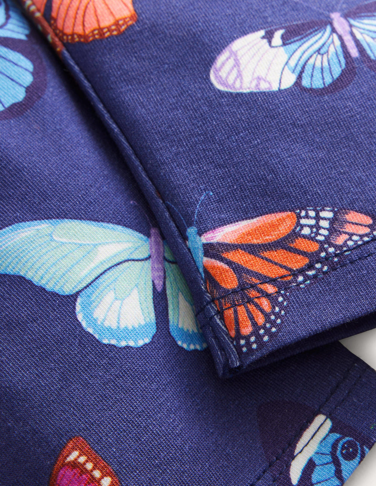 Fun Leggings-Sapphire Blue Enchanted Forest - Image 3