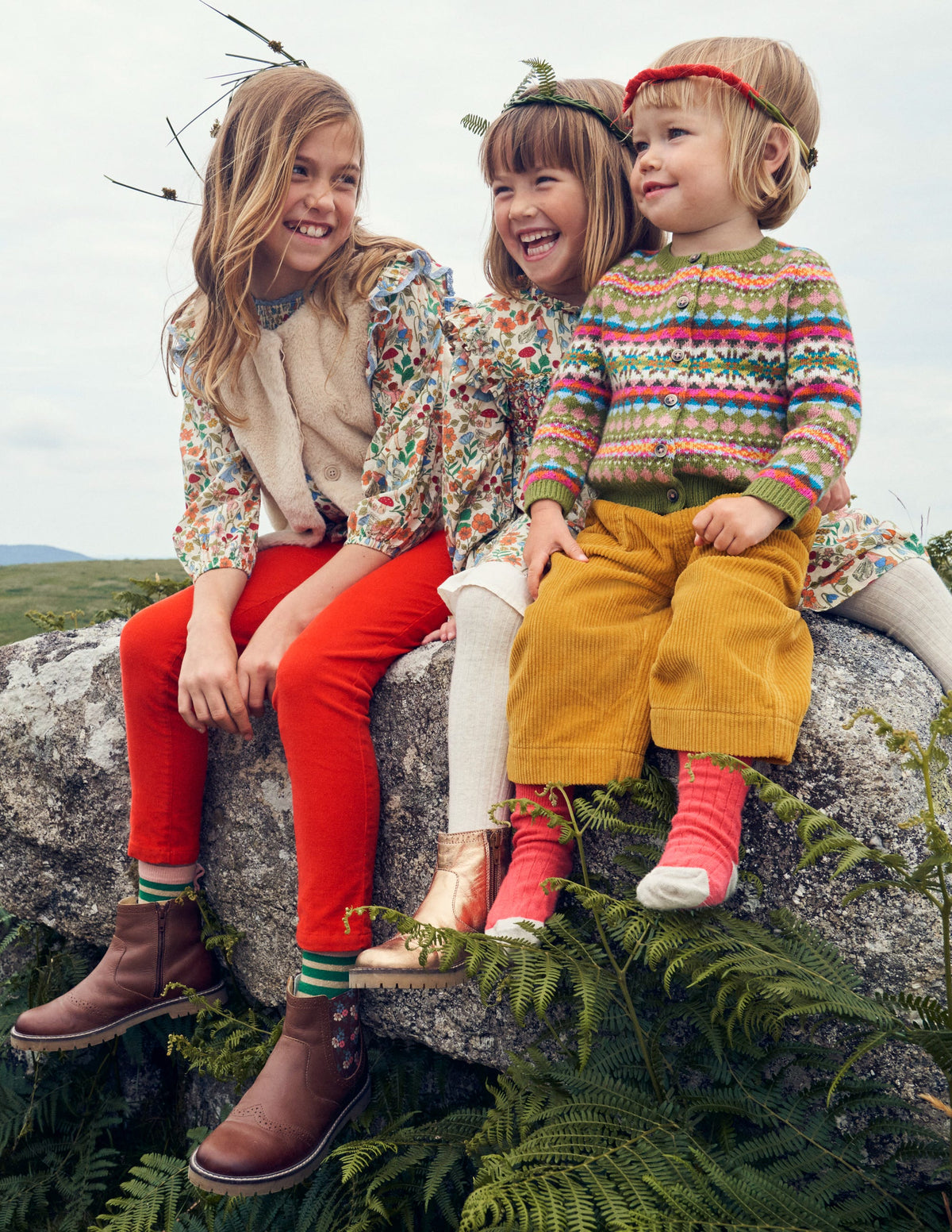 Fair Isle Cardigan-Multi Fair isle-4