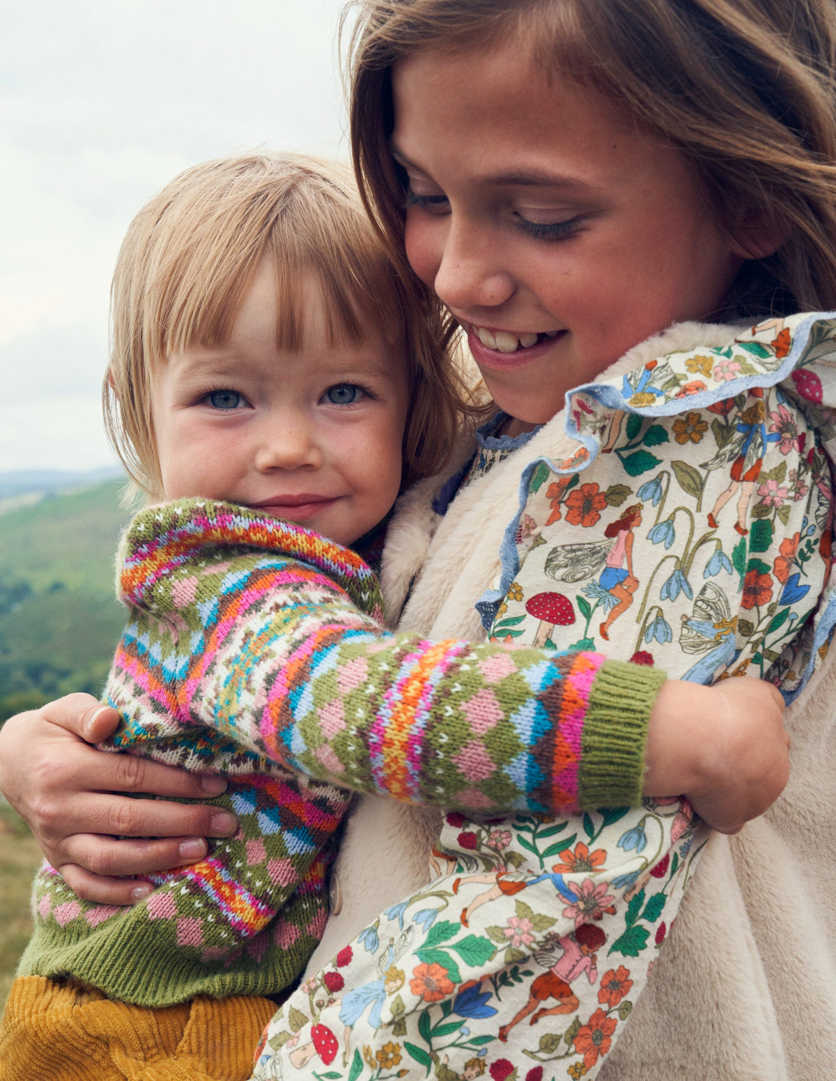 Fair Isle Cardigan-Multi Fair isle - Image 5