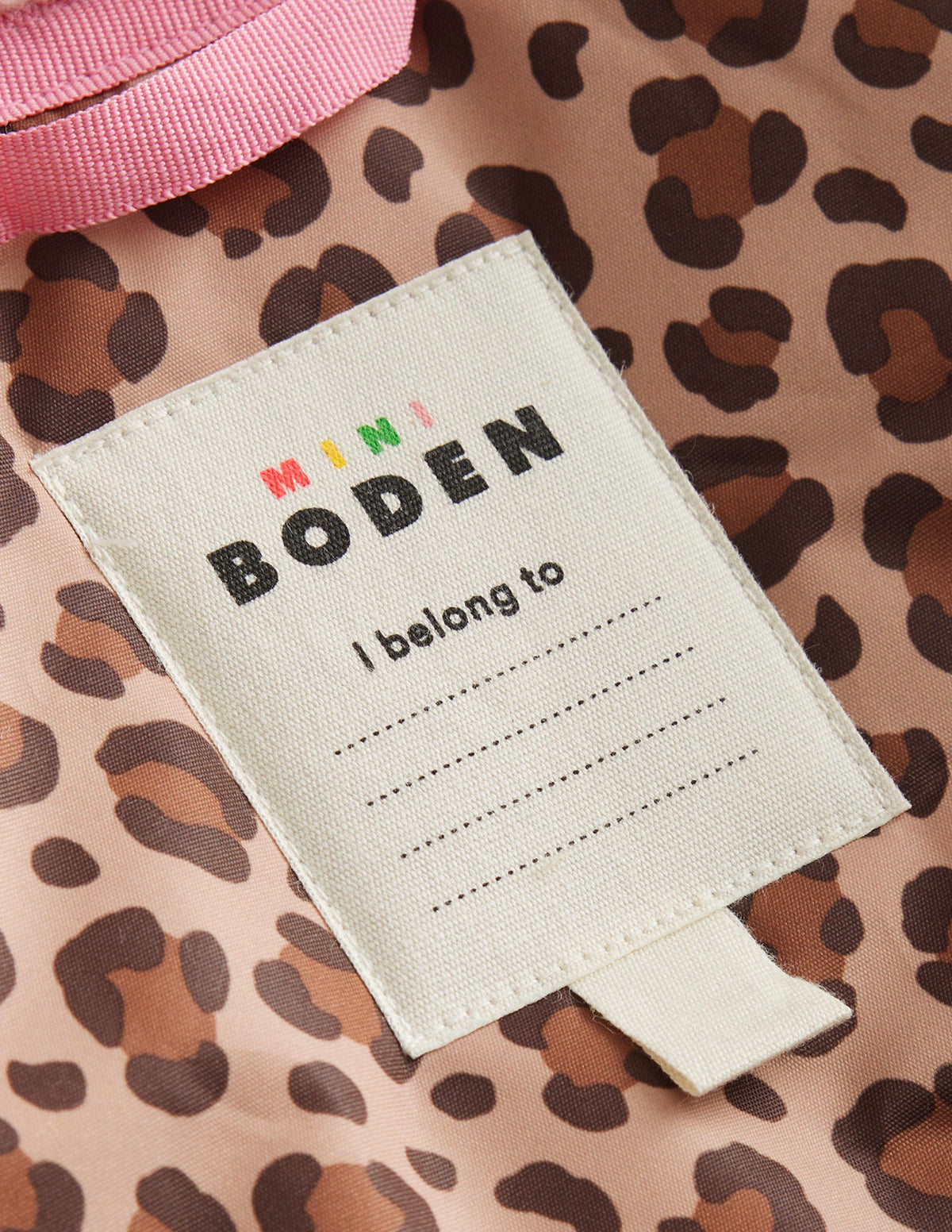 Sherpa Lined Anorak-Nut Leopard Print - Image 4