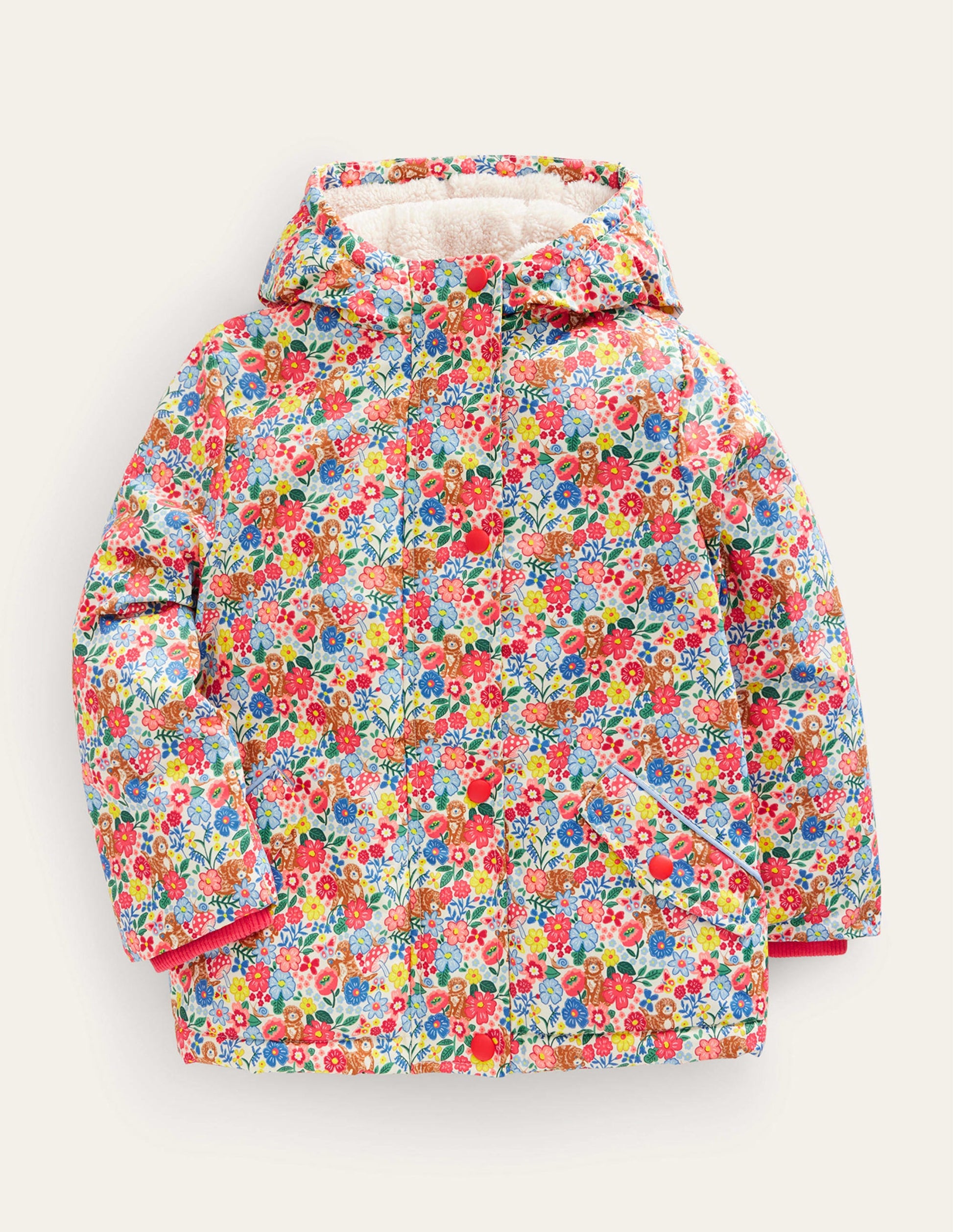 Sherpa Lined Anorak-Chalk Violet Flowerbed-1