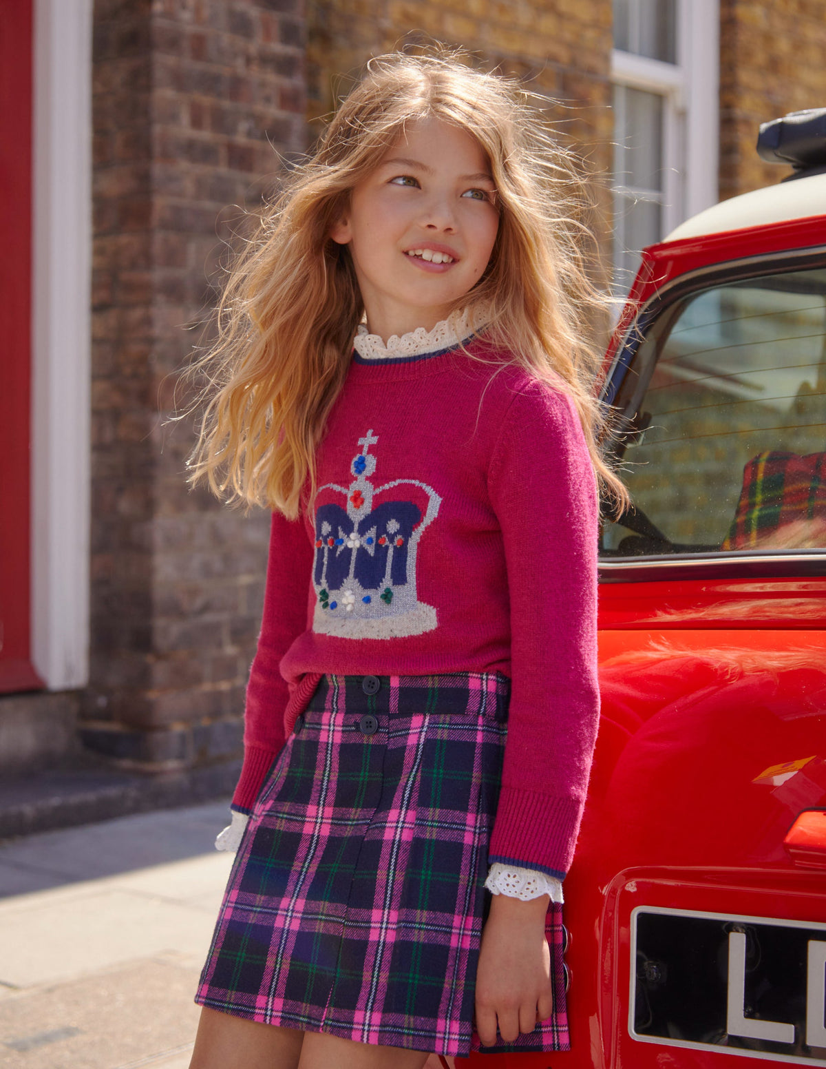 Crown Jumper-Penelope Pink-4