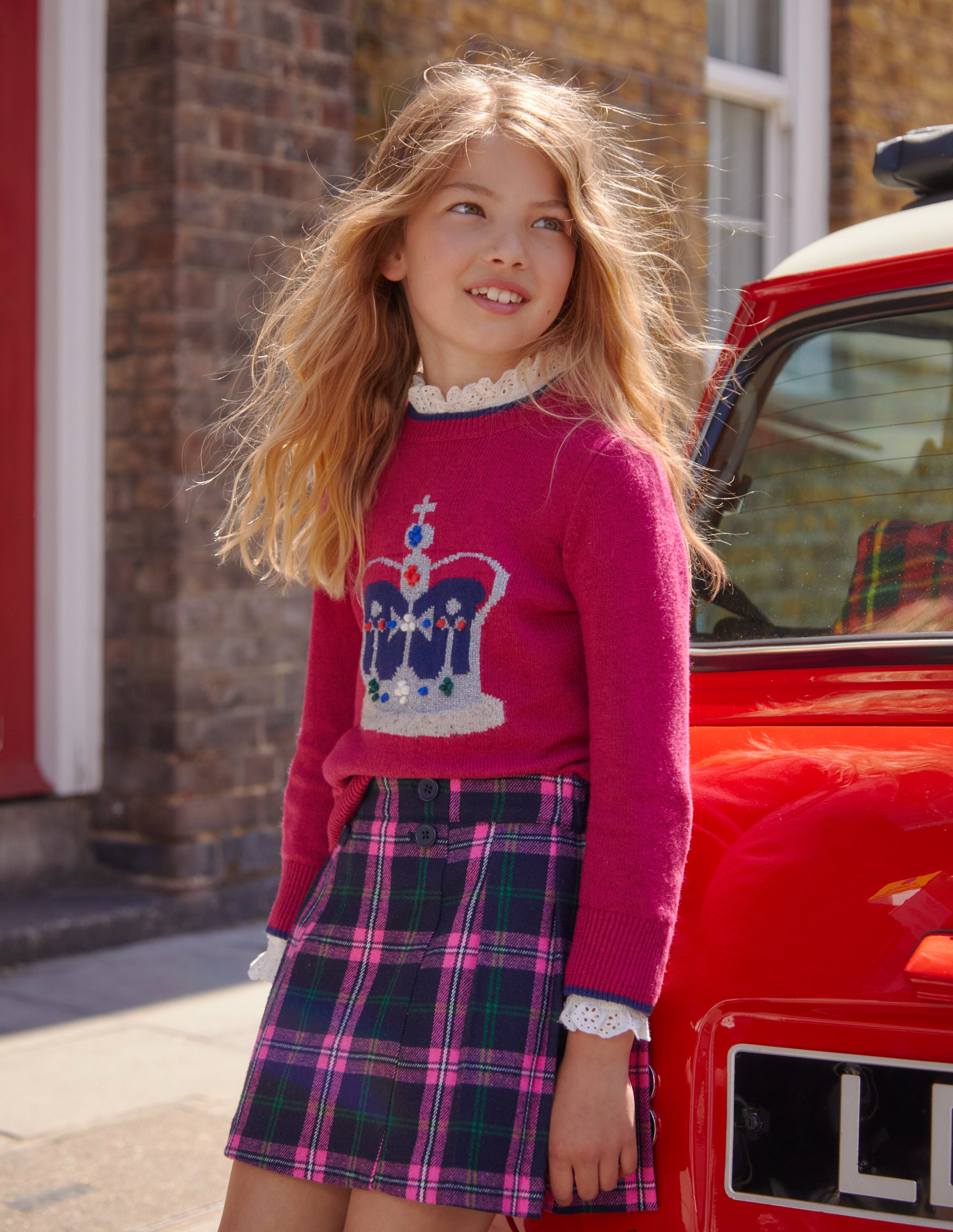 Crown Jumper-Penelope Pink - Image 4