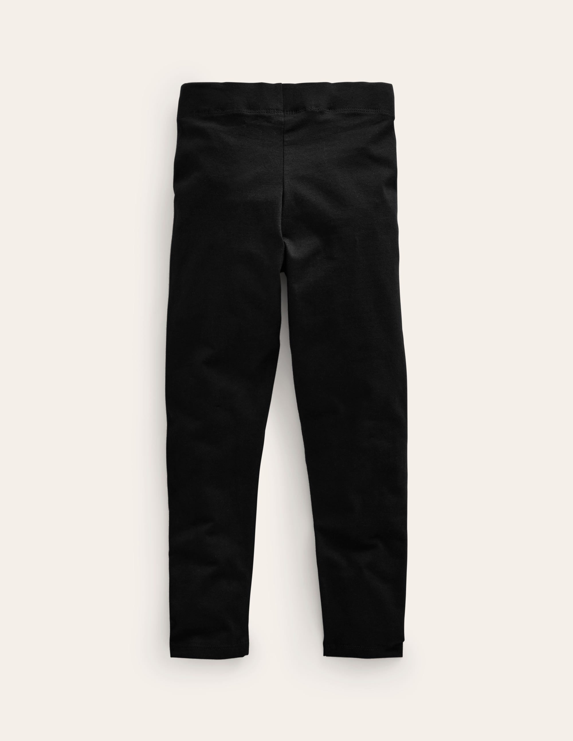 Plain Leggings-Black - Image 2