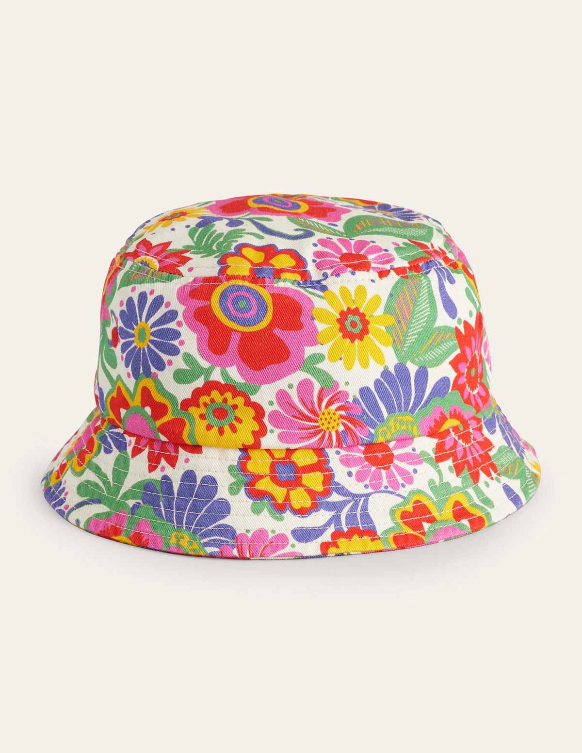 Bucket Hat-Multi Festival Flowers - Image 1