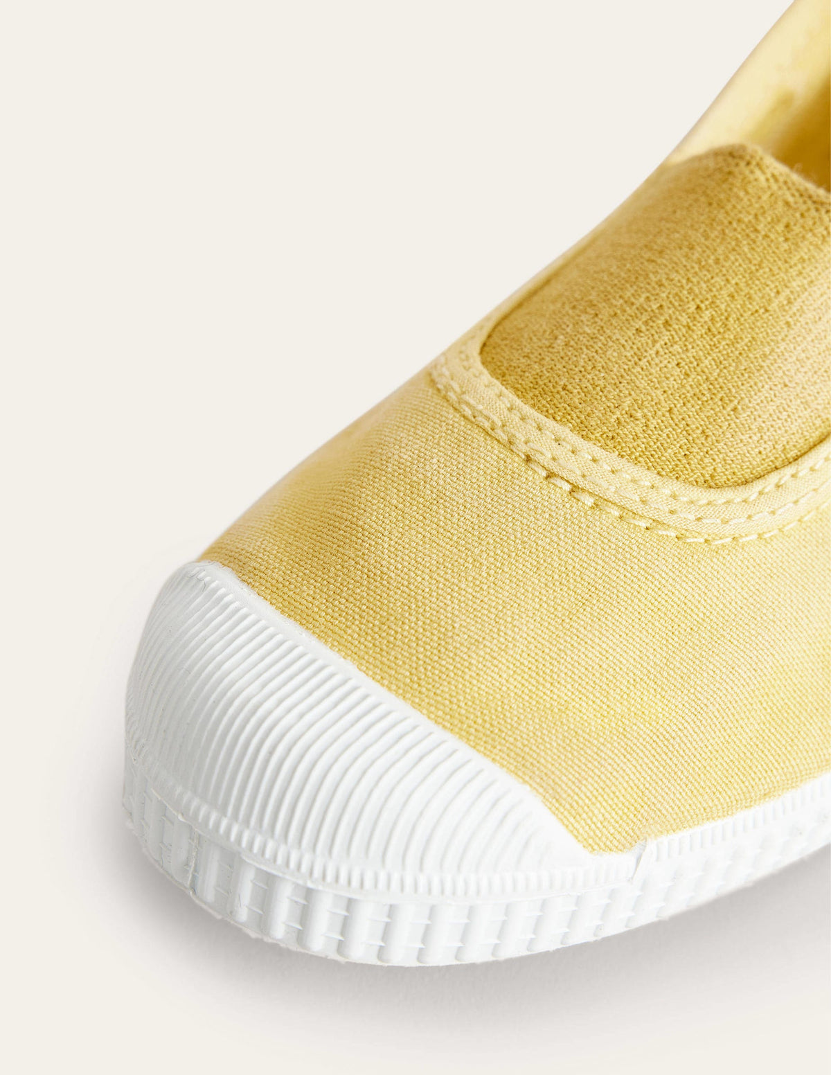 Canvas Plimsolls-Yellow - Image 3
