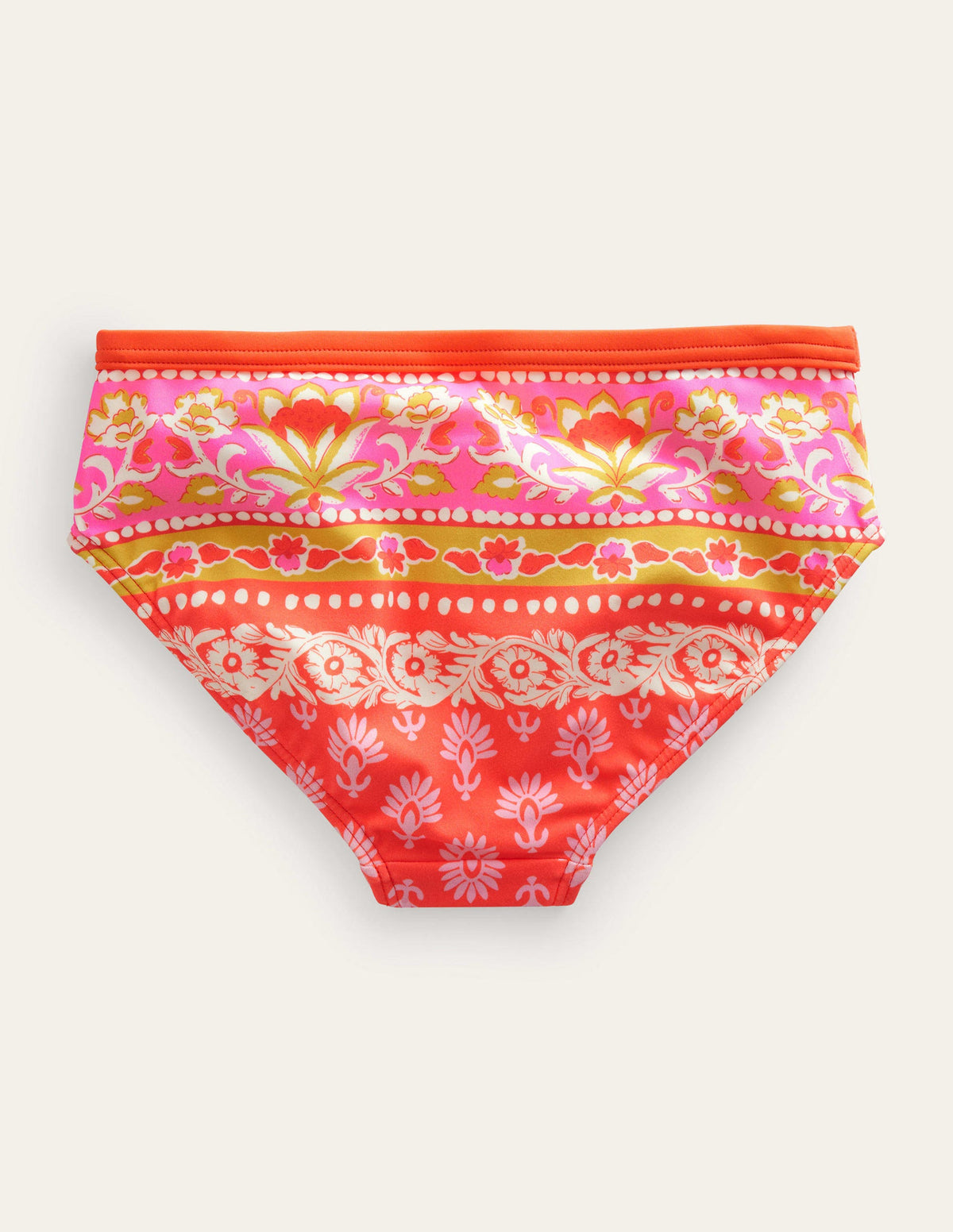 Patterned Bikini Bottoms-Firework Woodblock - Image 2