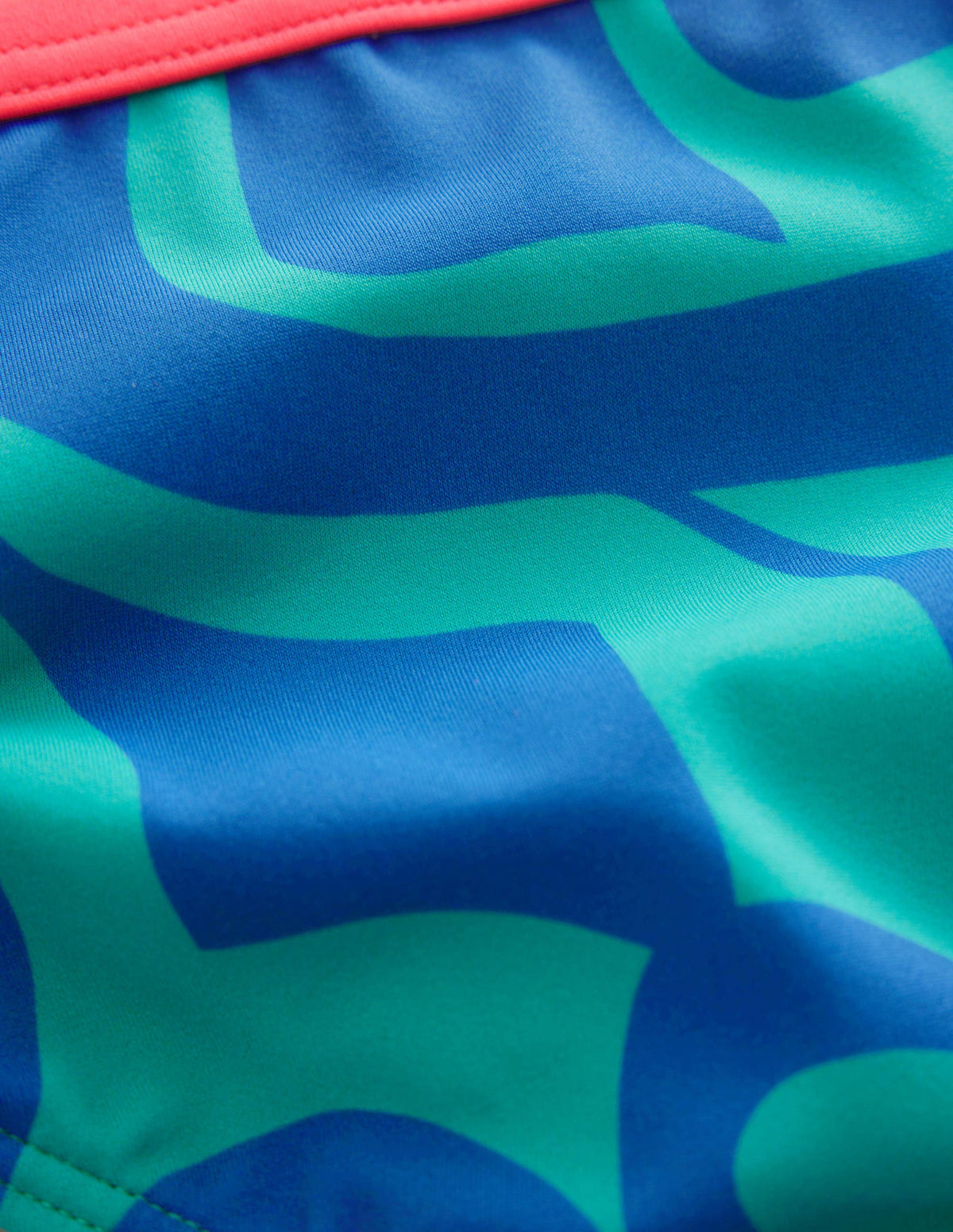 Patterned Bikini Bottoms-Tropical Green Summer Stencil-3