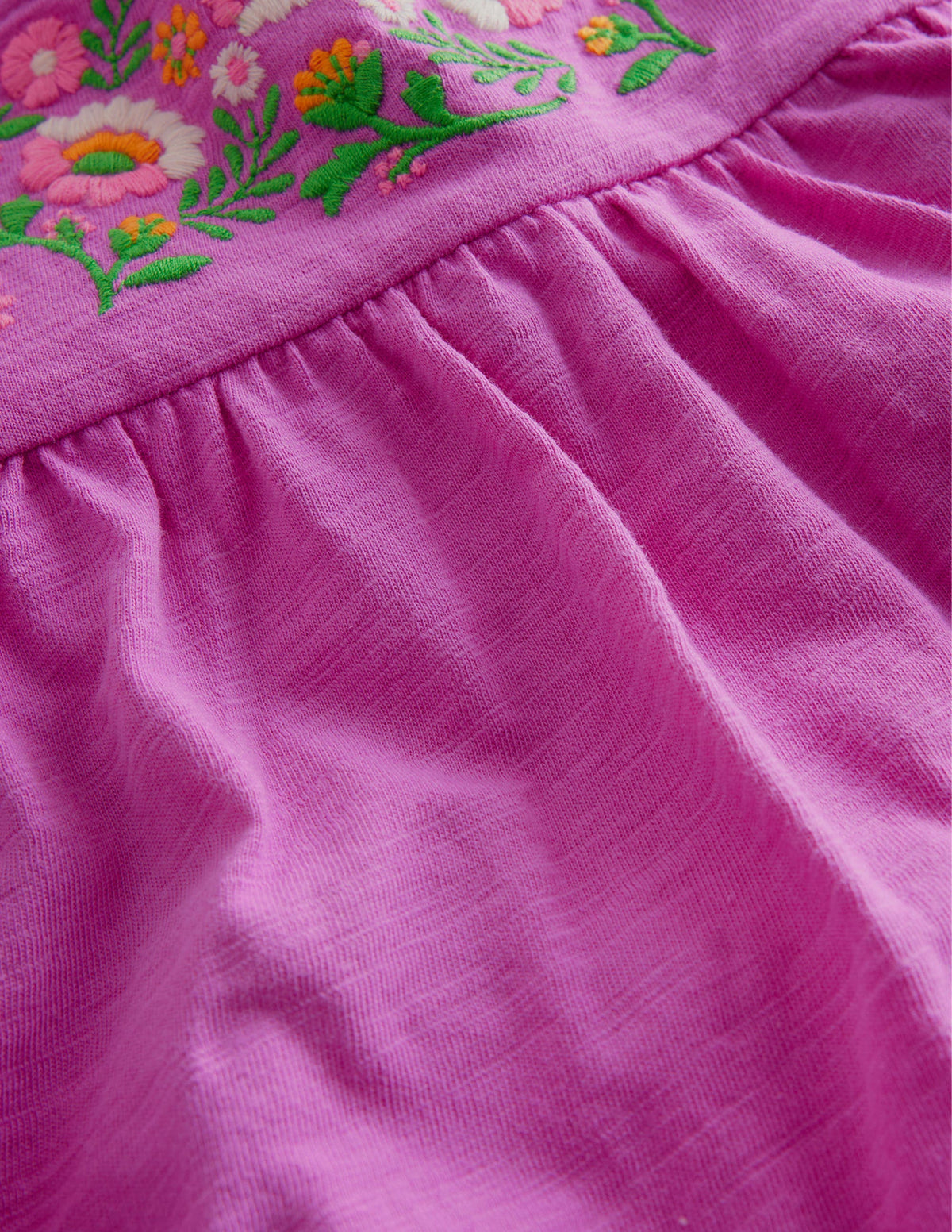 Embroidered Jersey Top-Radiant Orchid Purple-3