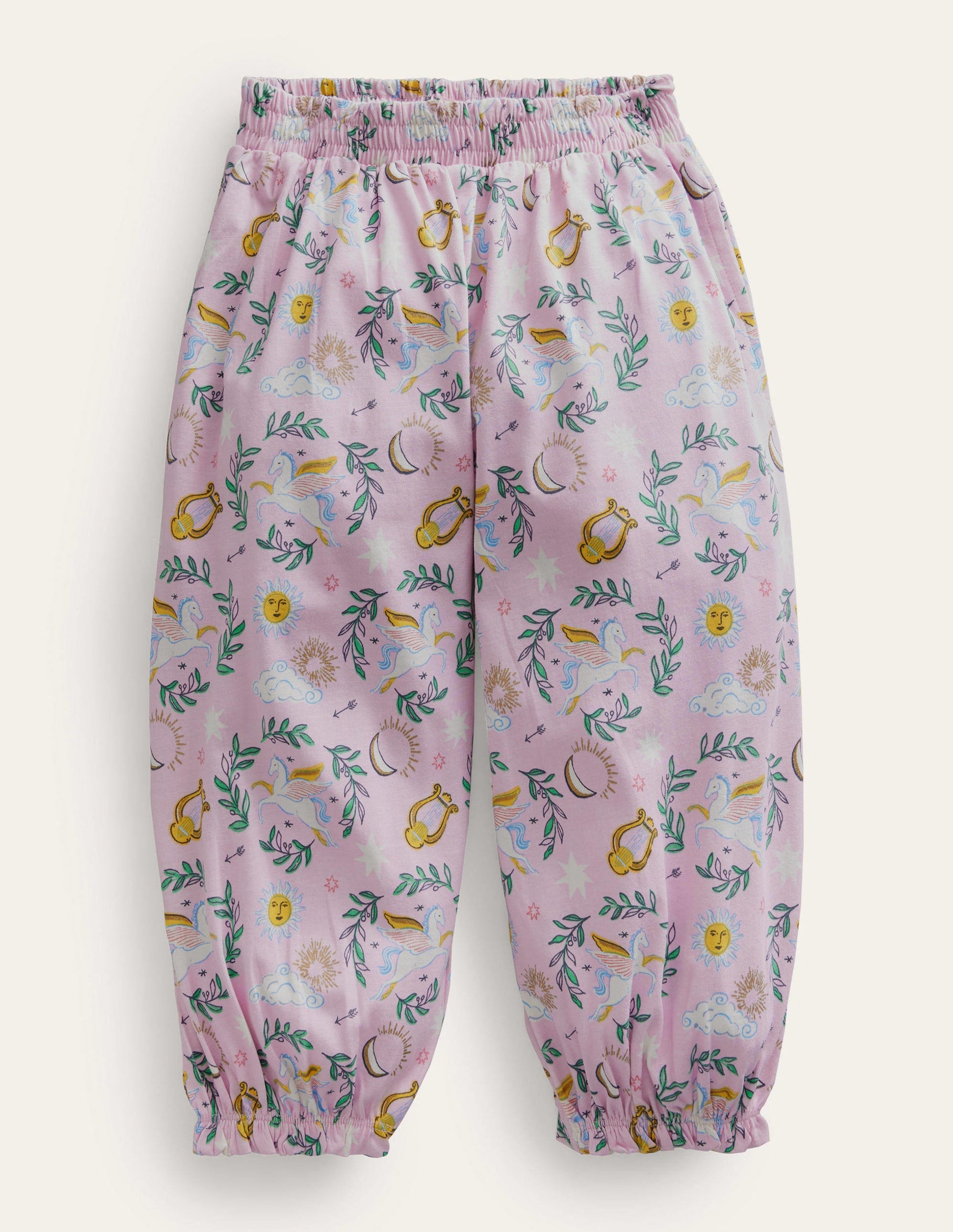Jersey Harem Trousers-Winsome Orchid Pink Toile-1