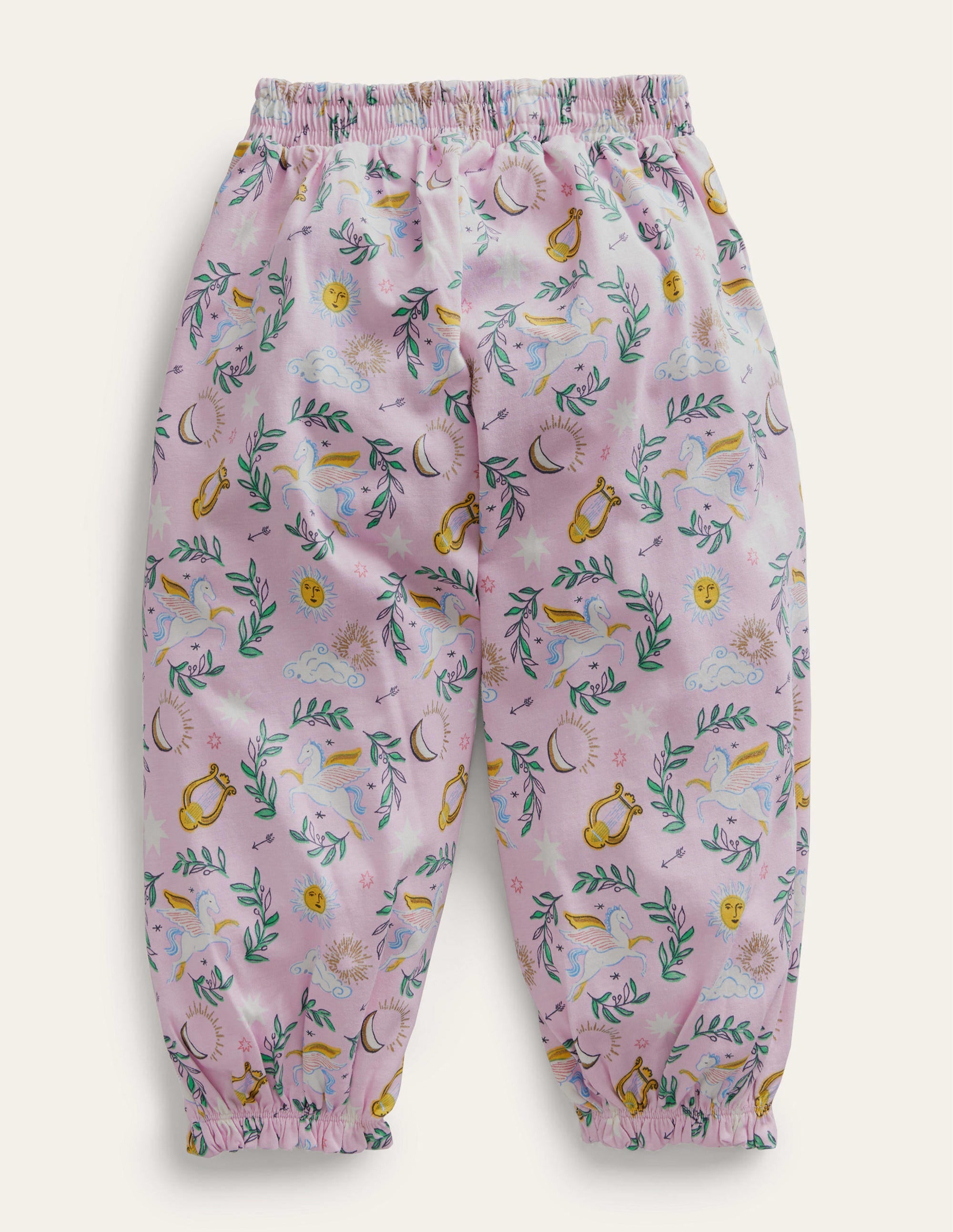 Jersey Harem Trousers-Winsome Orchid Pink Toile - Image 2