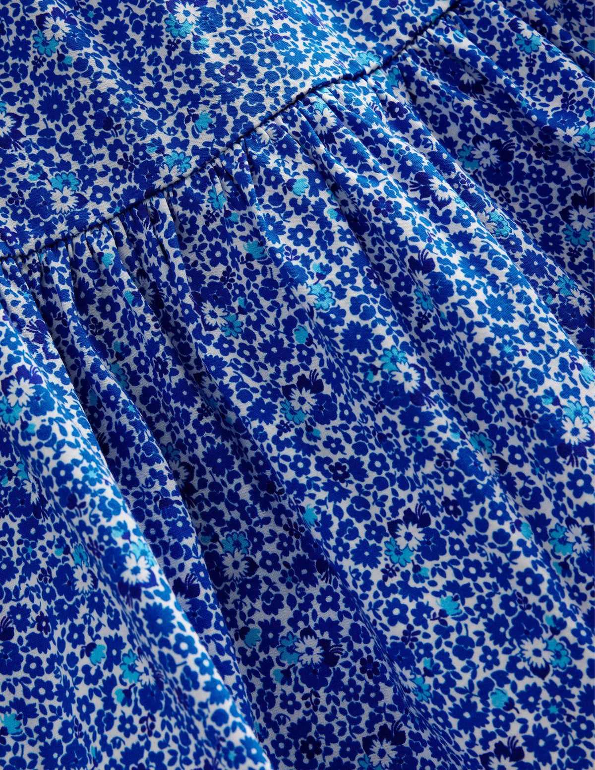 Tiered Jersey Maxi Dress-Cabana Blue Floral-3