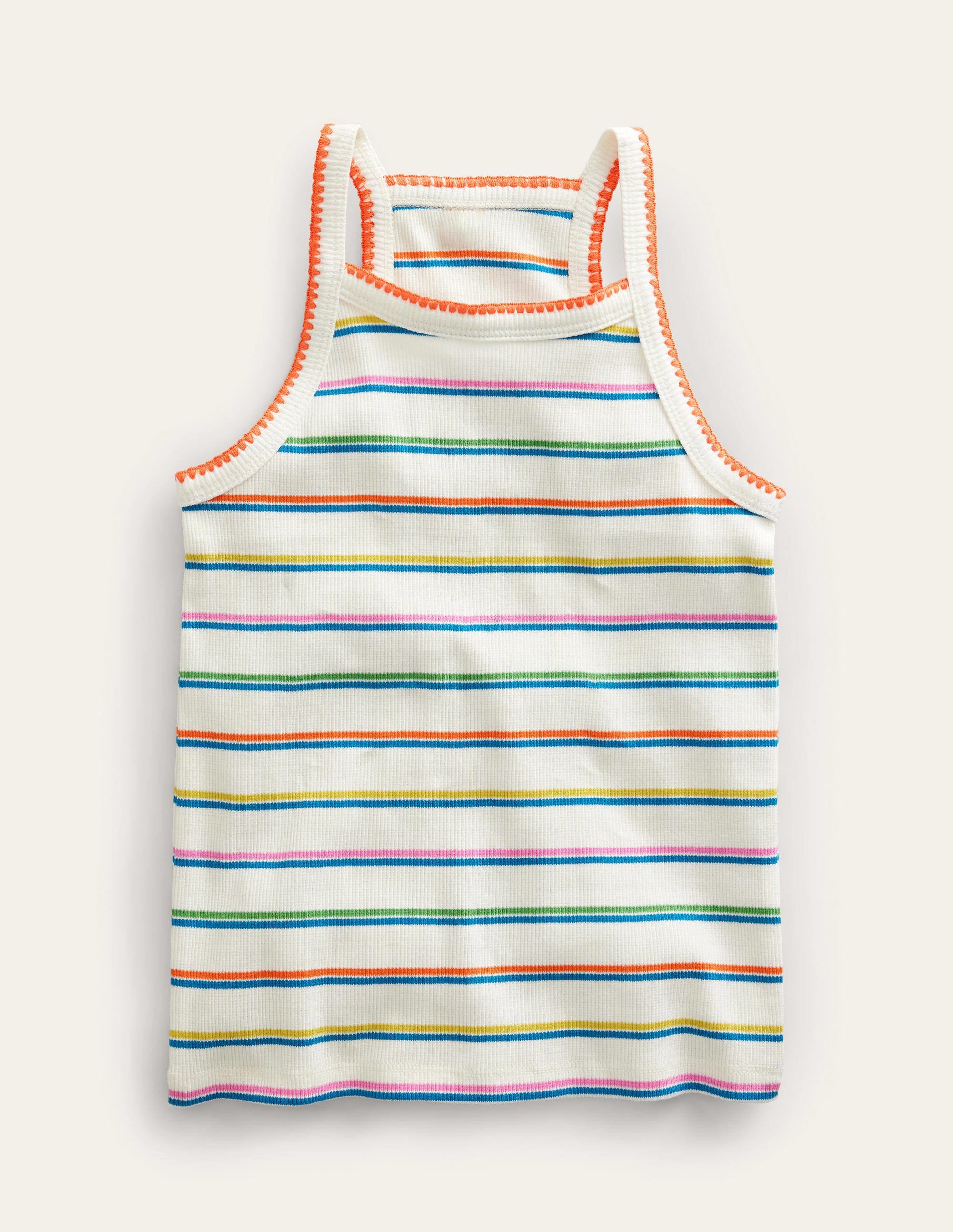 Cut Away Vest-Bright Petal Pink/Island Blue - Image 1