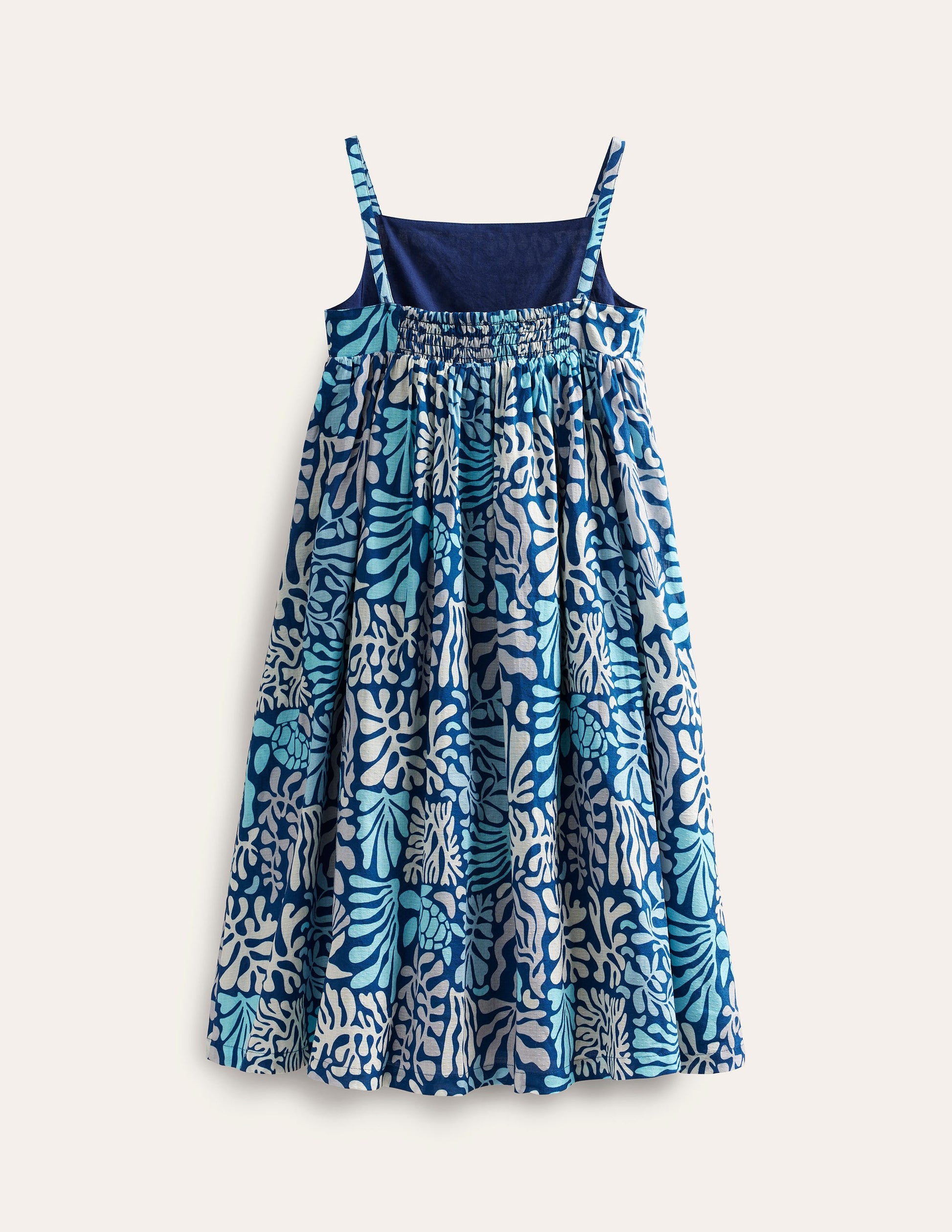 Strappy Midi Dress-Starboard Coral Reef-2