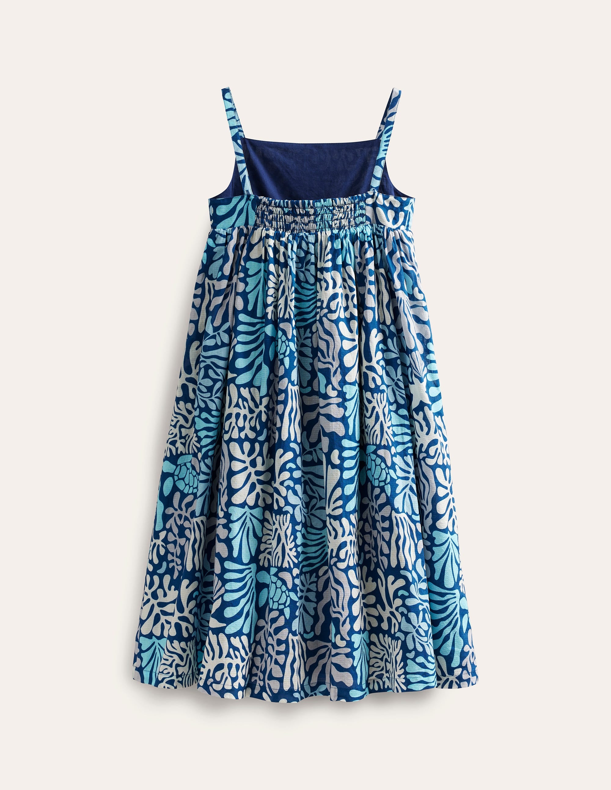 Strappy Midi Dress-Starboard Coral Reef - Image 2