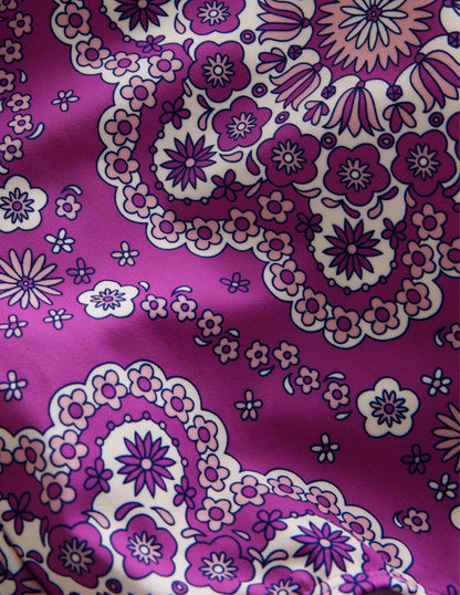 Braided Loop Back Swimsuit-Radiant Orchid Dizzy Daisy-3