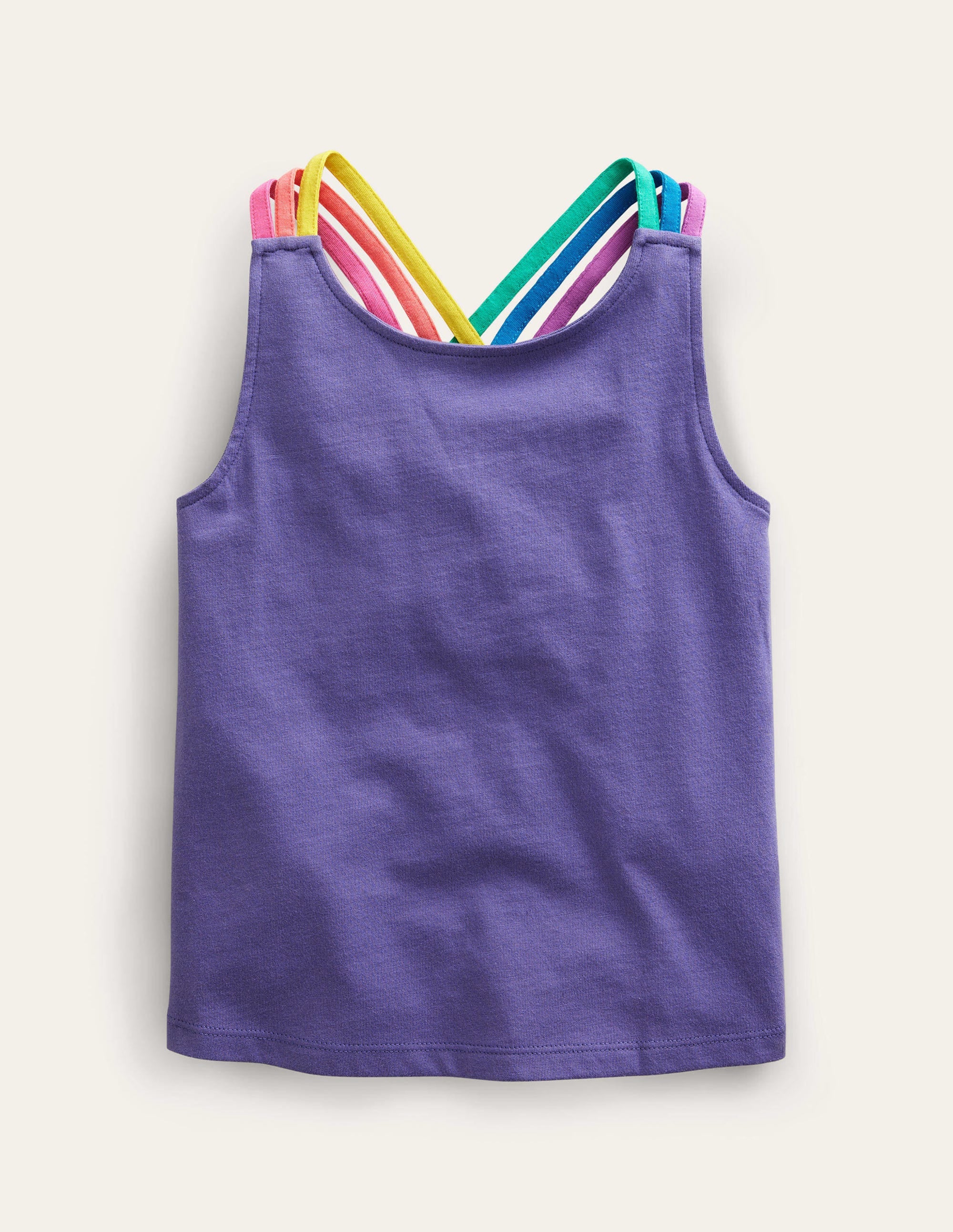 Rainbow Cross-Back Vest-Soft Starboard Blue - Image 1