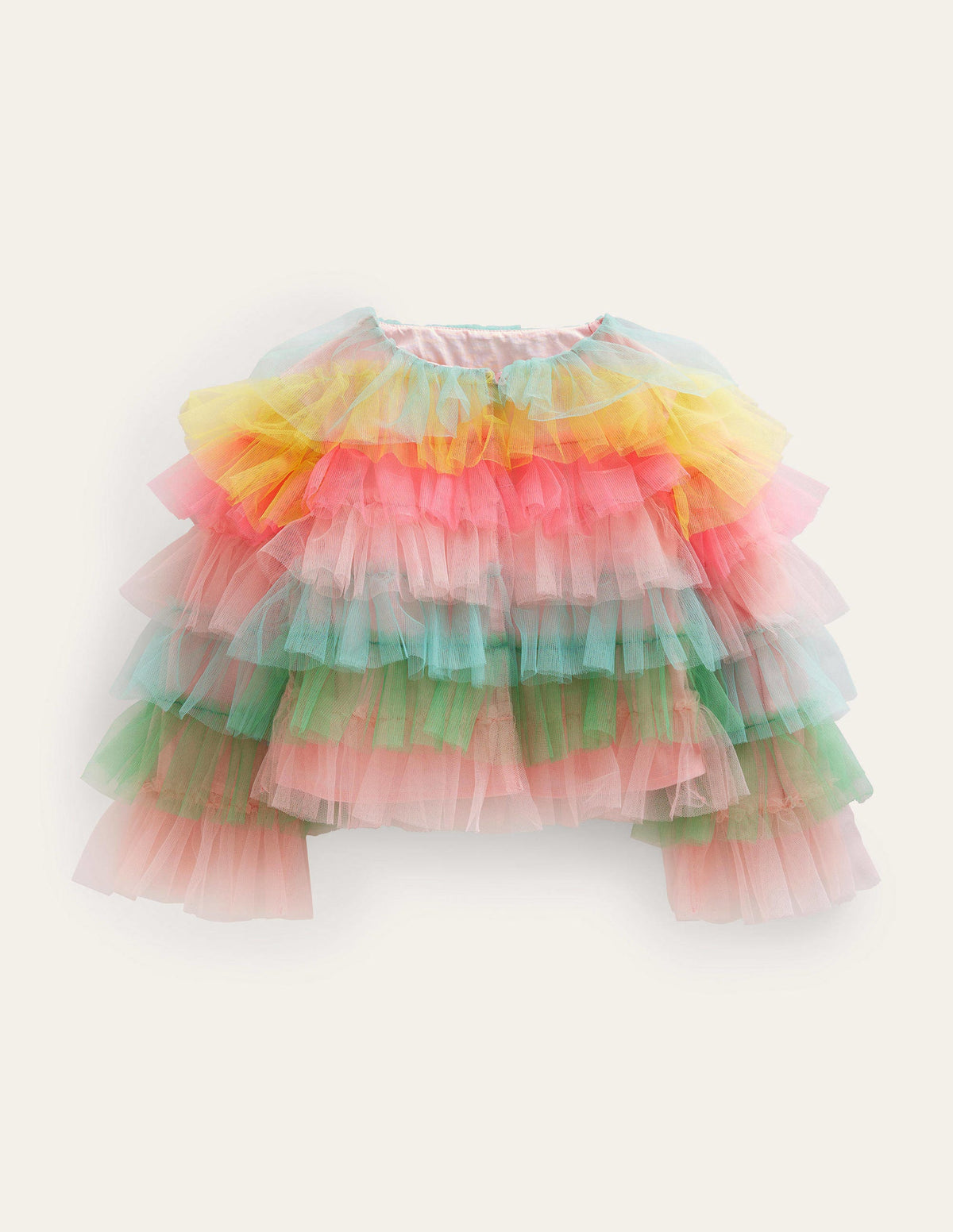 Tulle Jacket-Multi Rainbow - Image 1