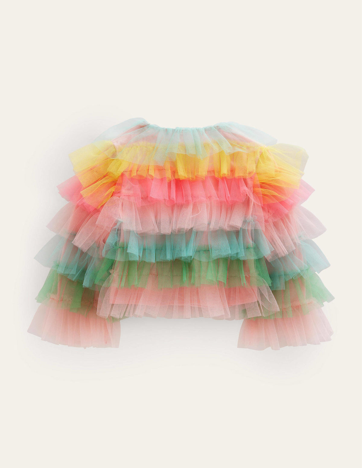 Tulle Jacket-Multi Rainbow - Image 2
