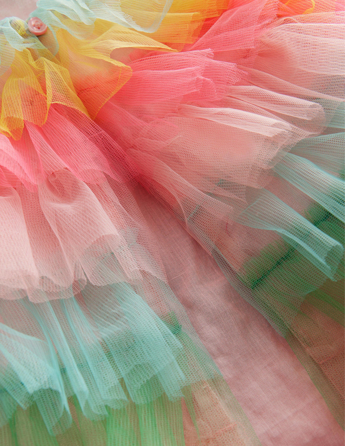 Tulle Jacket-Multi Rainbow - Image 3