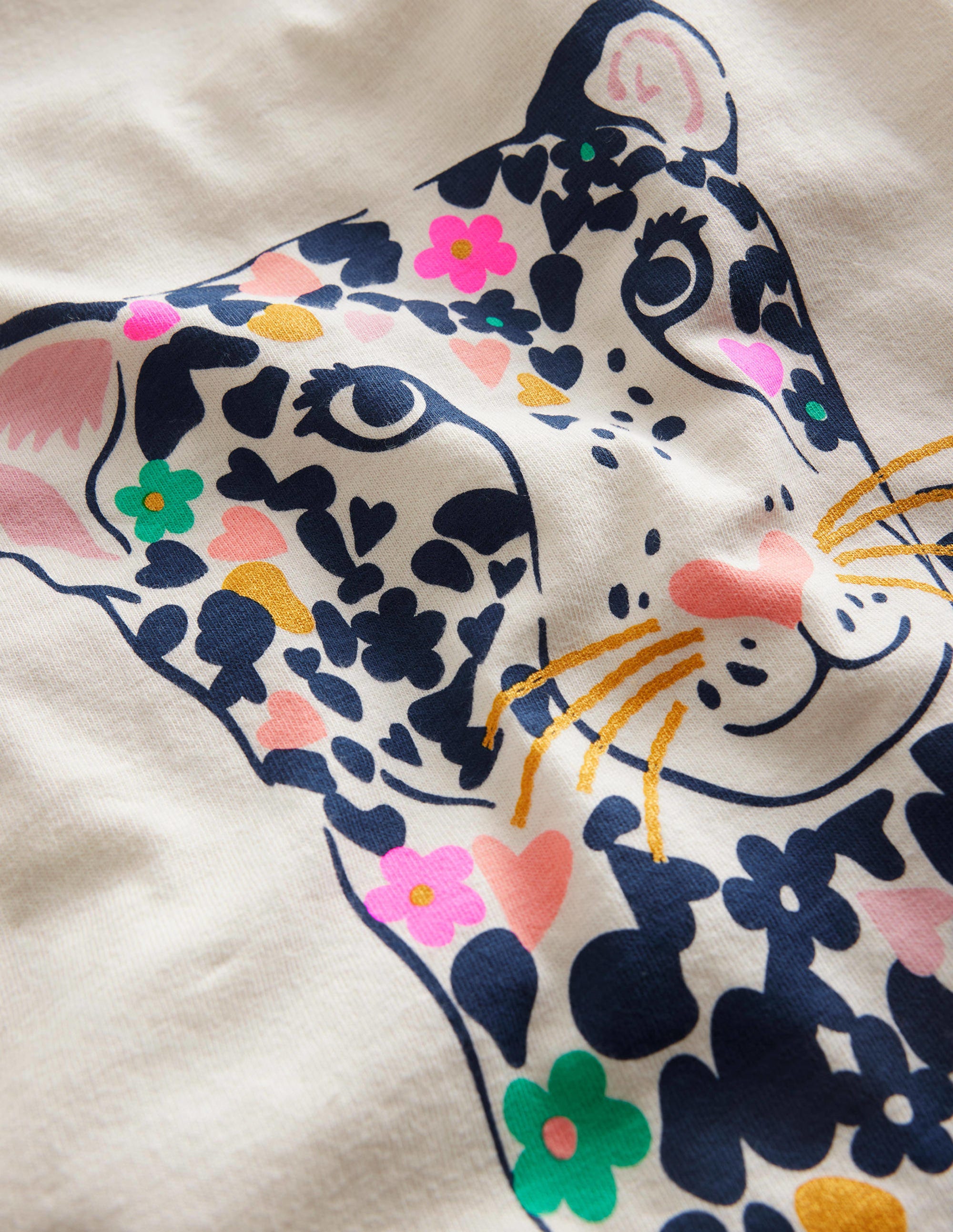Leopard Logo Tee-Vanilla Pod Leopard - Image 3