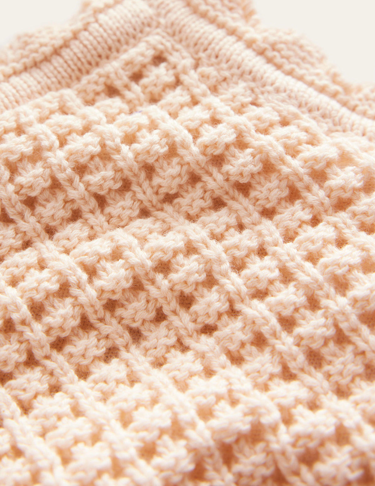 Mock Crochet Top-Dorset Cream-3