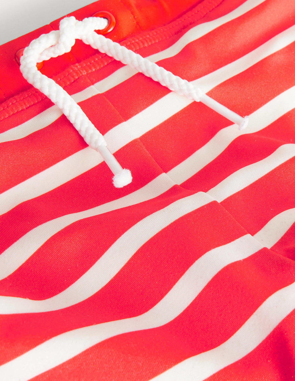 Swim Trunks-Strawberry Tart & Ivory Stripe - Image 3