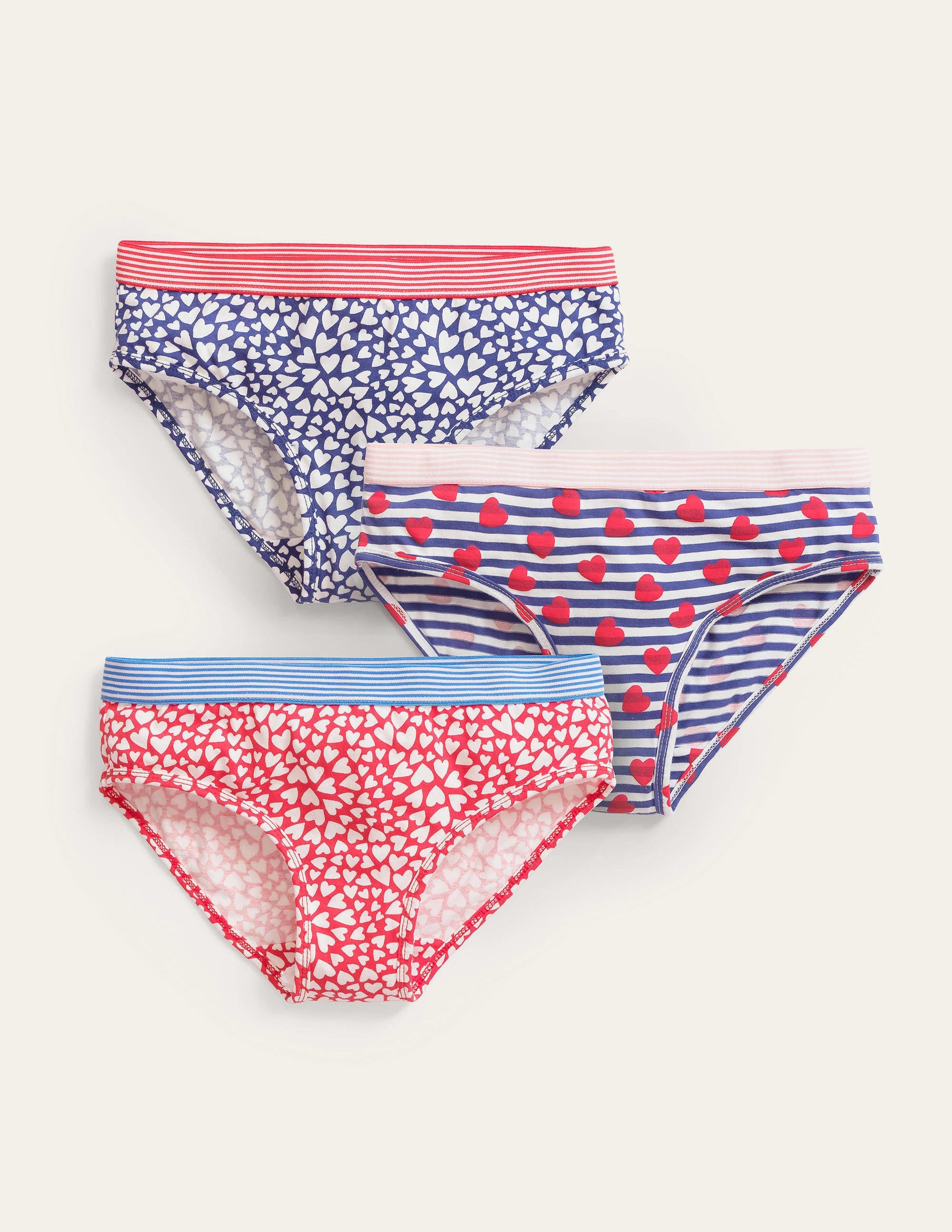 Pants 3 Pack-Multi Heart - Image 1
