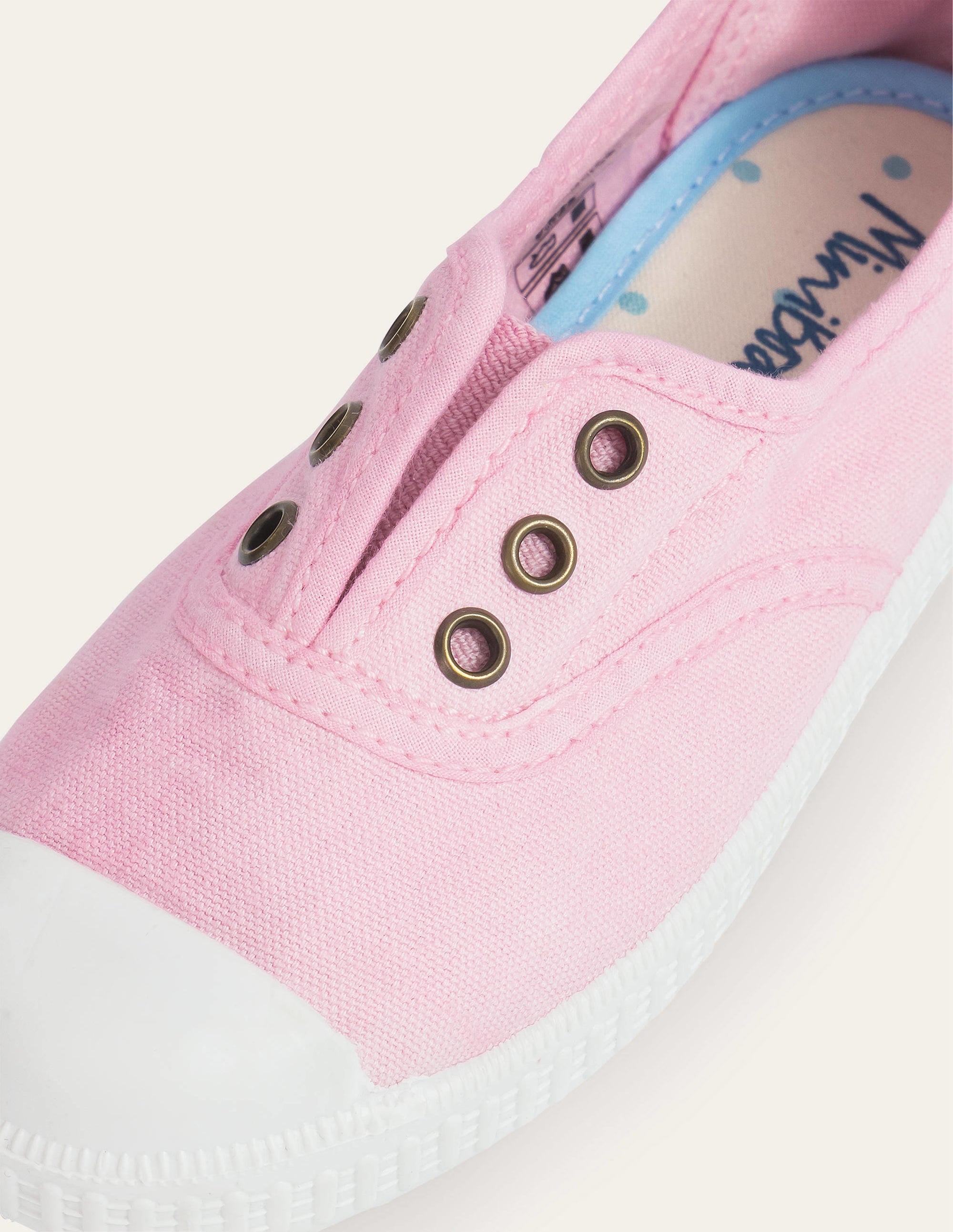 Laceless Canvas Pull-ons-Cameo Pink - Image 3