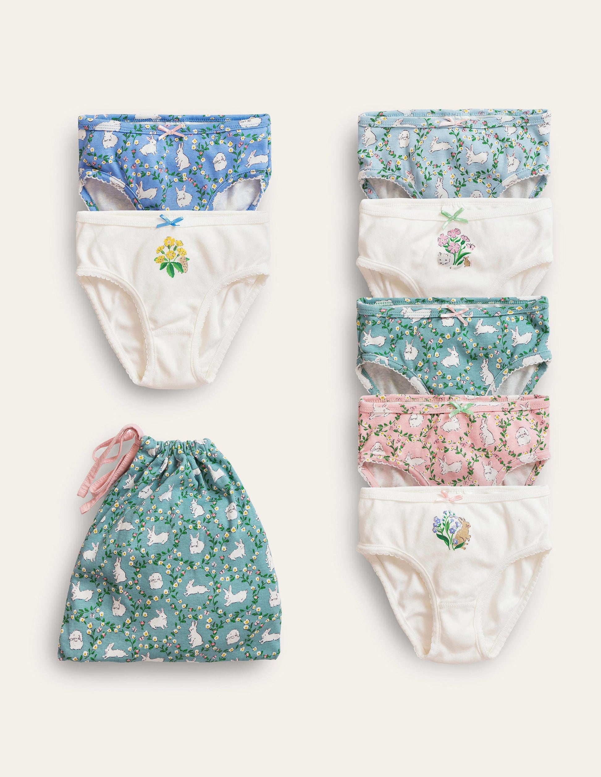 Pants 7 Pack-Ivory Magical Unicorn-1