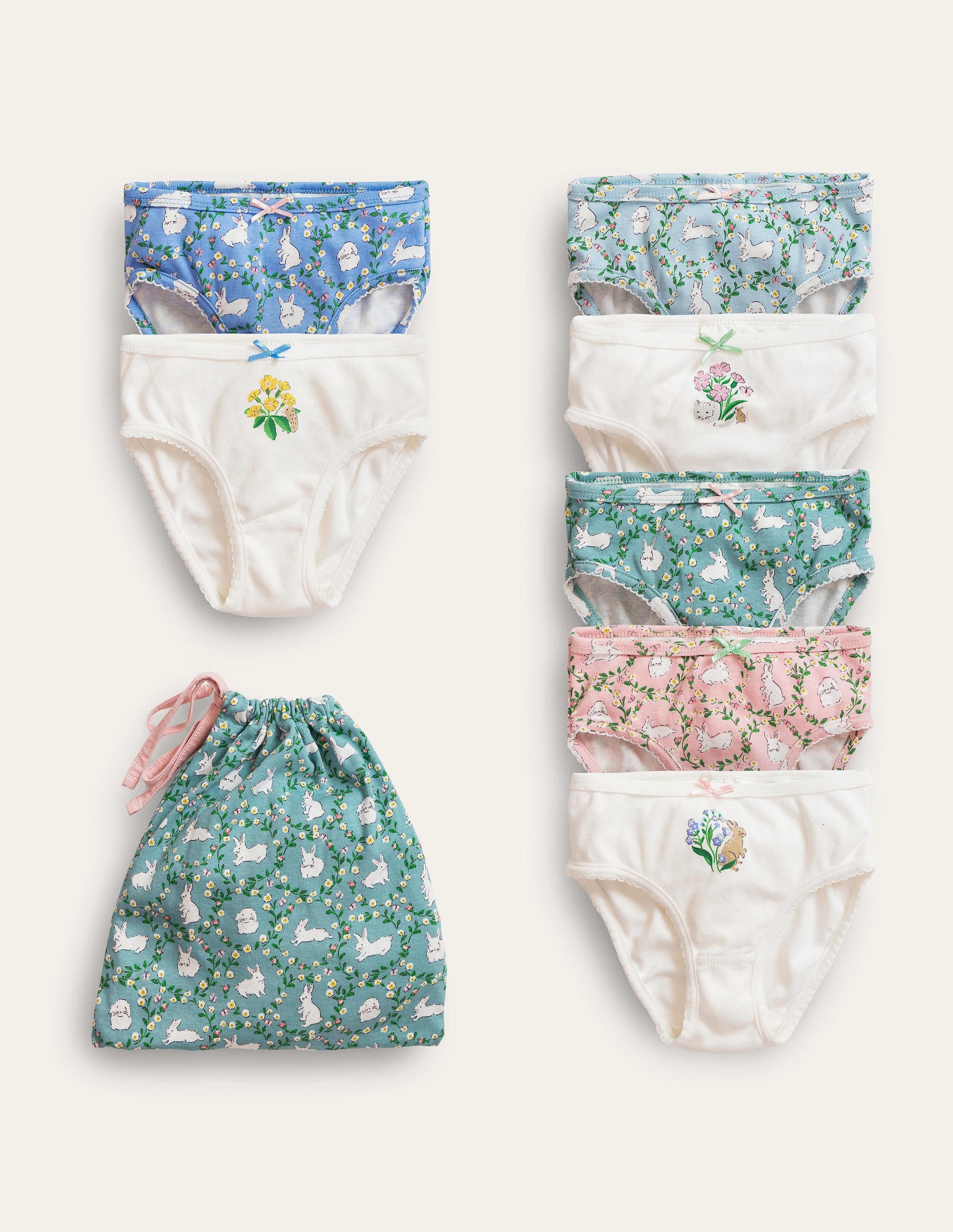 Pants 7 Pack-Ivory Magical Unicorn - Image 1