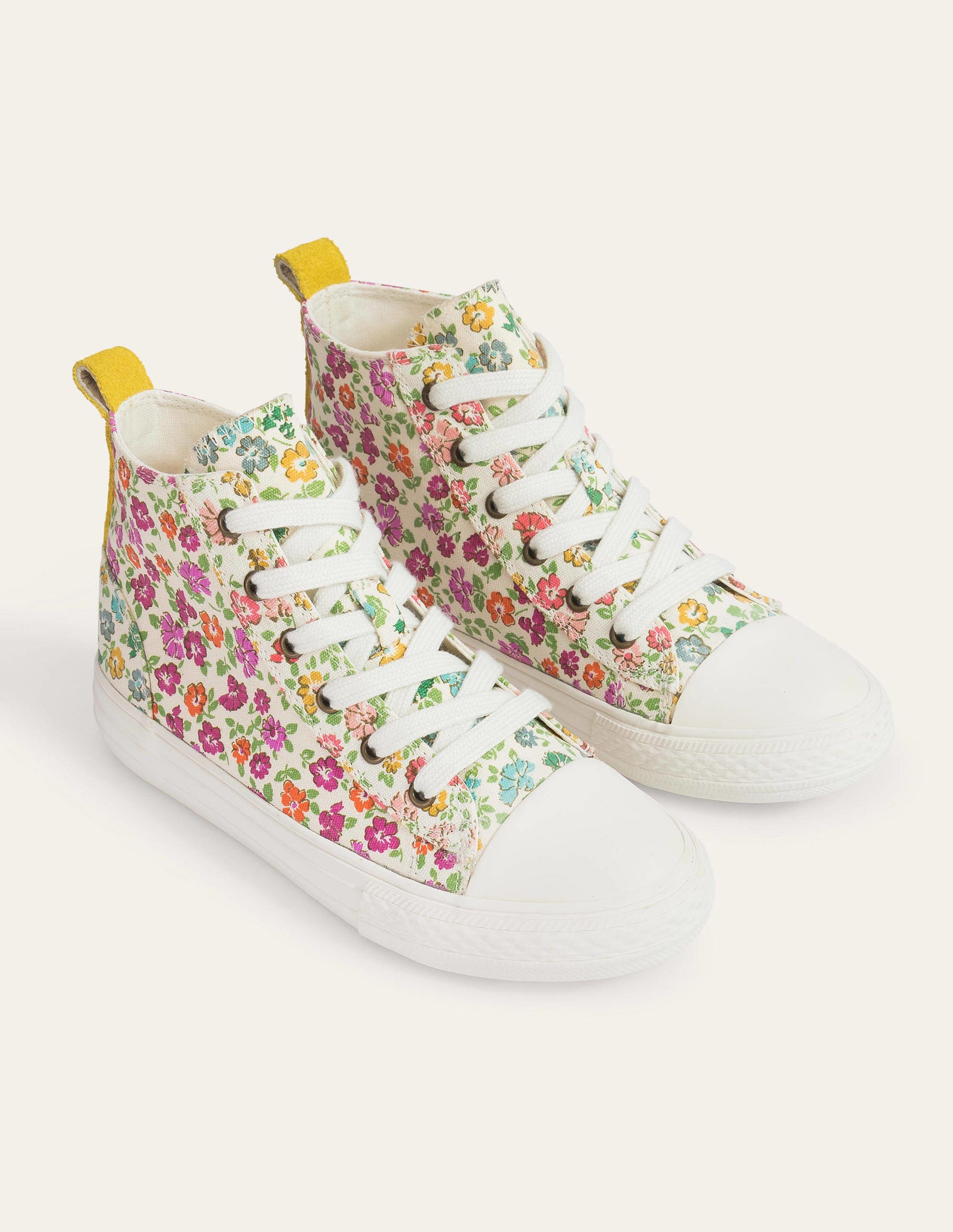 High Tops-Pink Floral-2