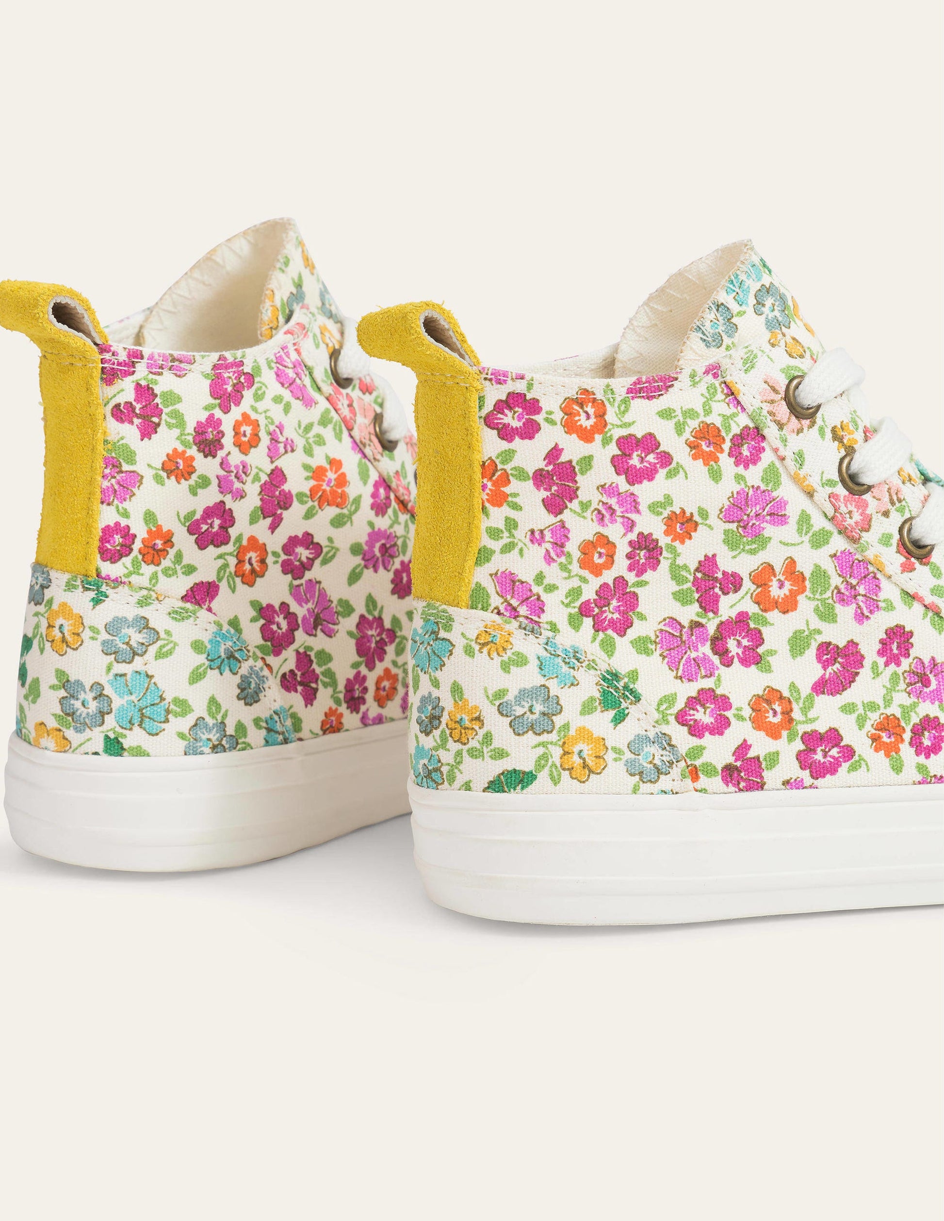 High Tops-Pink Floral-3