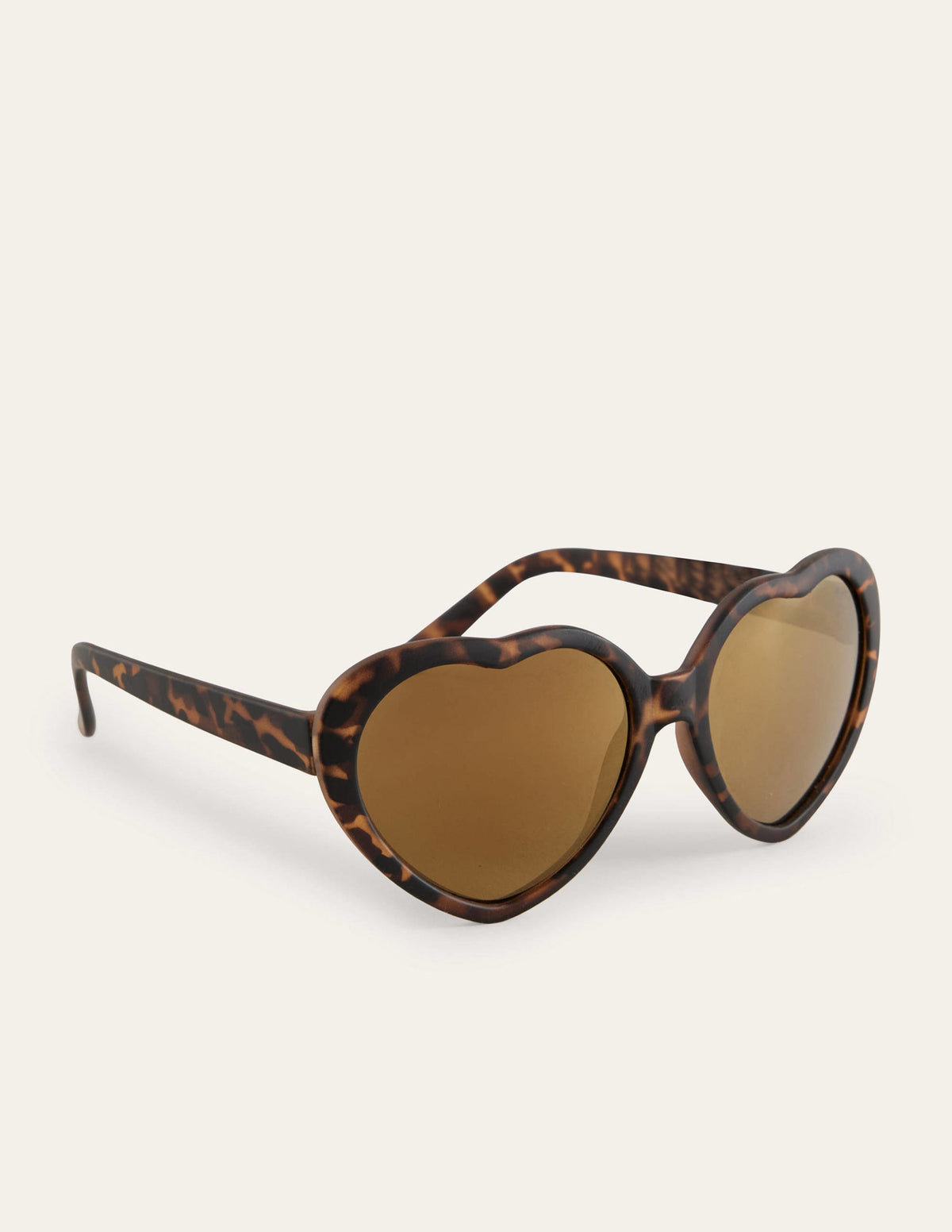Girls Sunglasses-Tortoise Brown Heart - Image 1