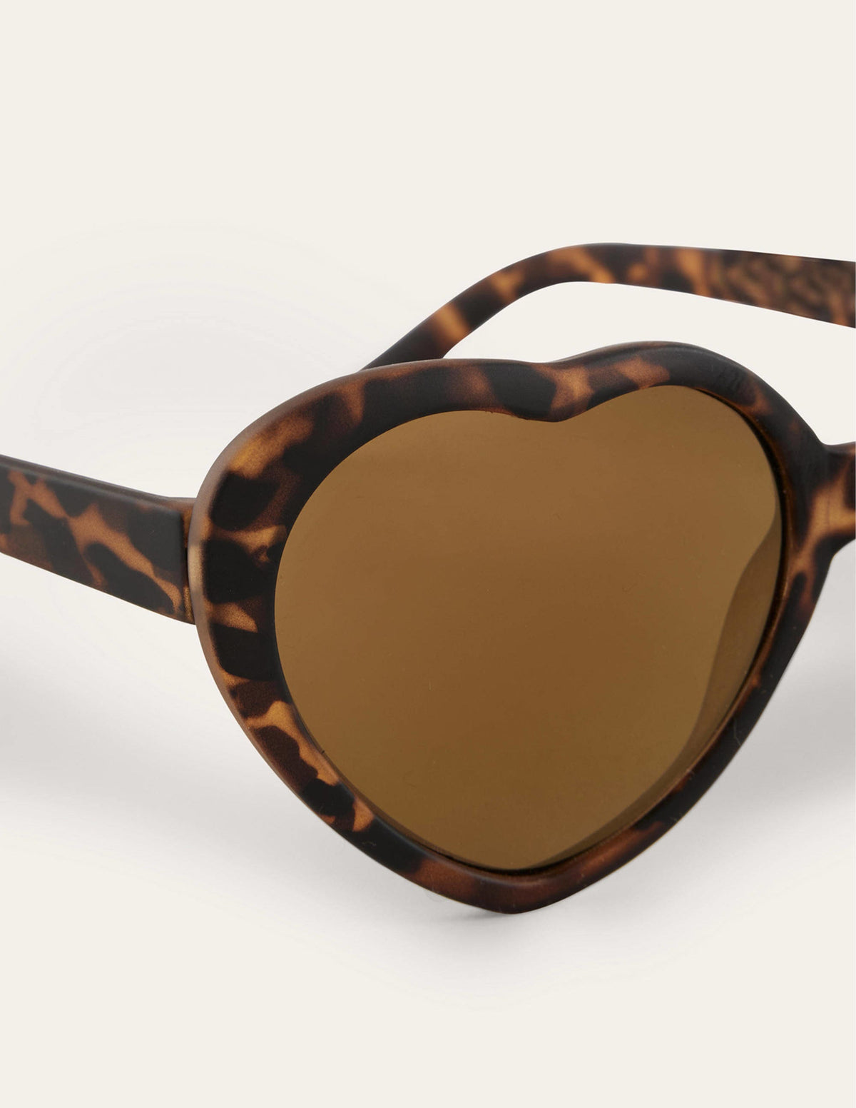 Girls Sunglasses-Tortoise Brown Heart - Image 2