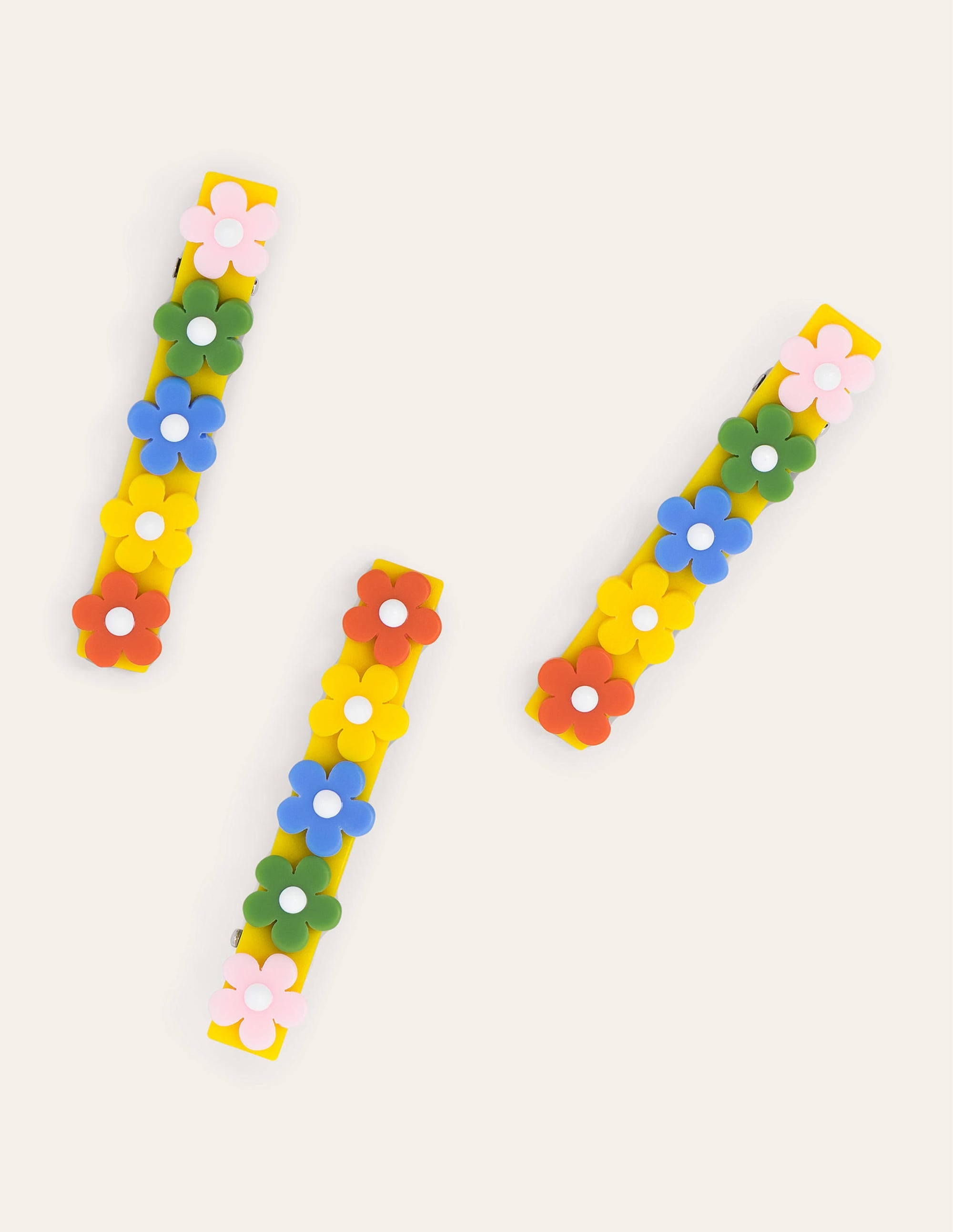 3 Pack Hair Slides-Multi - Image 1