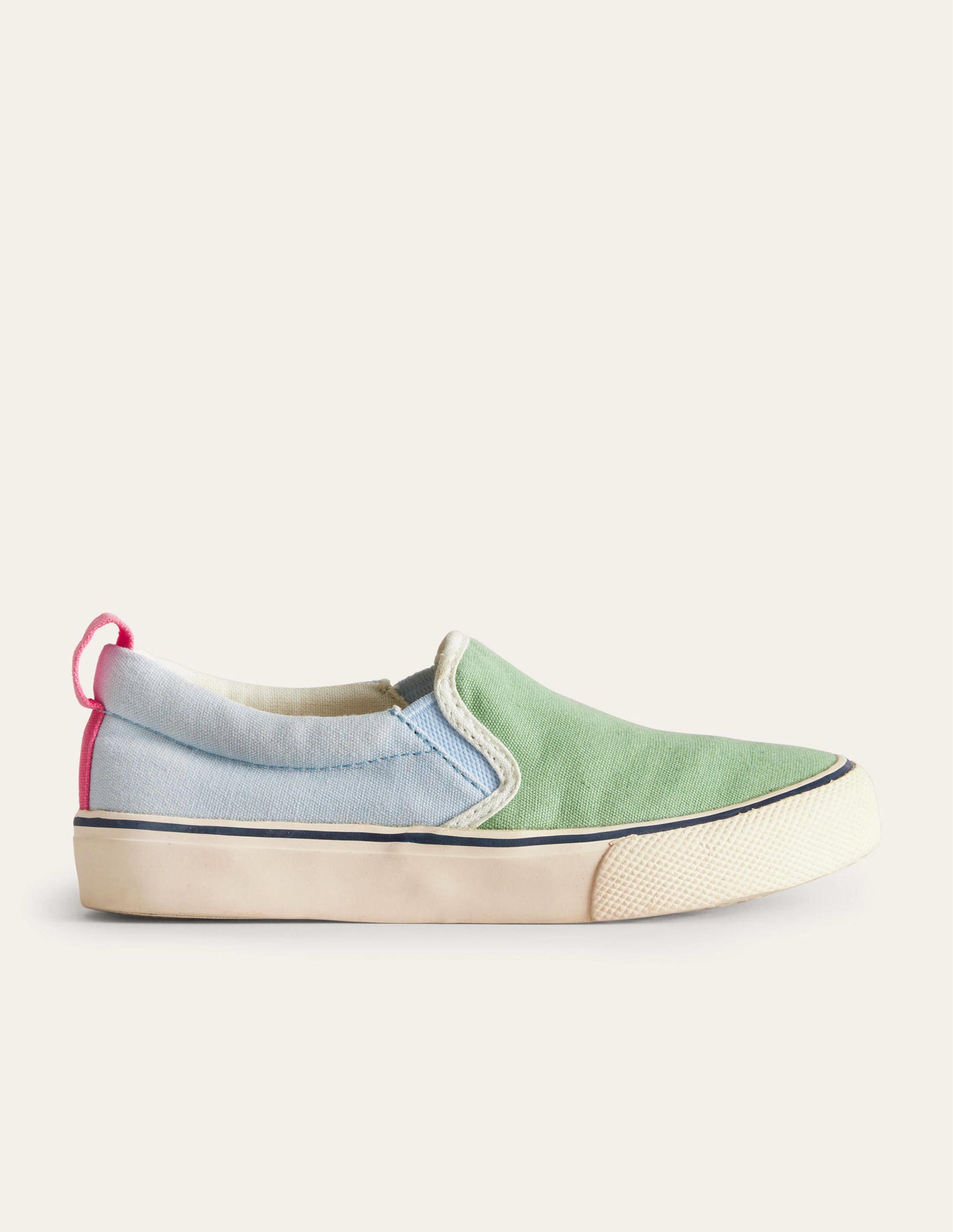 Canvas Slip Ons-Multi-1